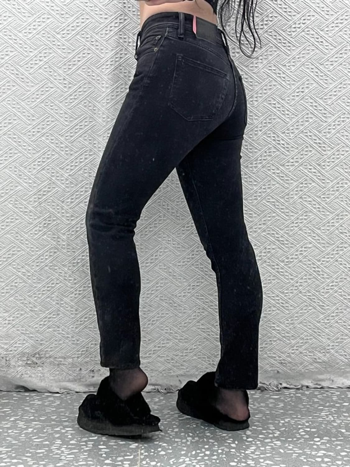 아크네스튜디오 모던시크 캐주얼 스판 데님팬츠 24인치 C08064 상품이미지1