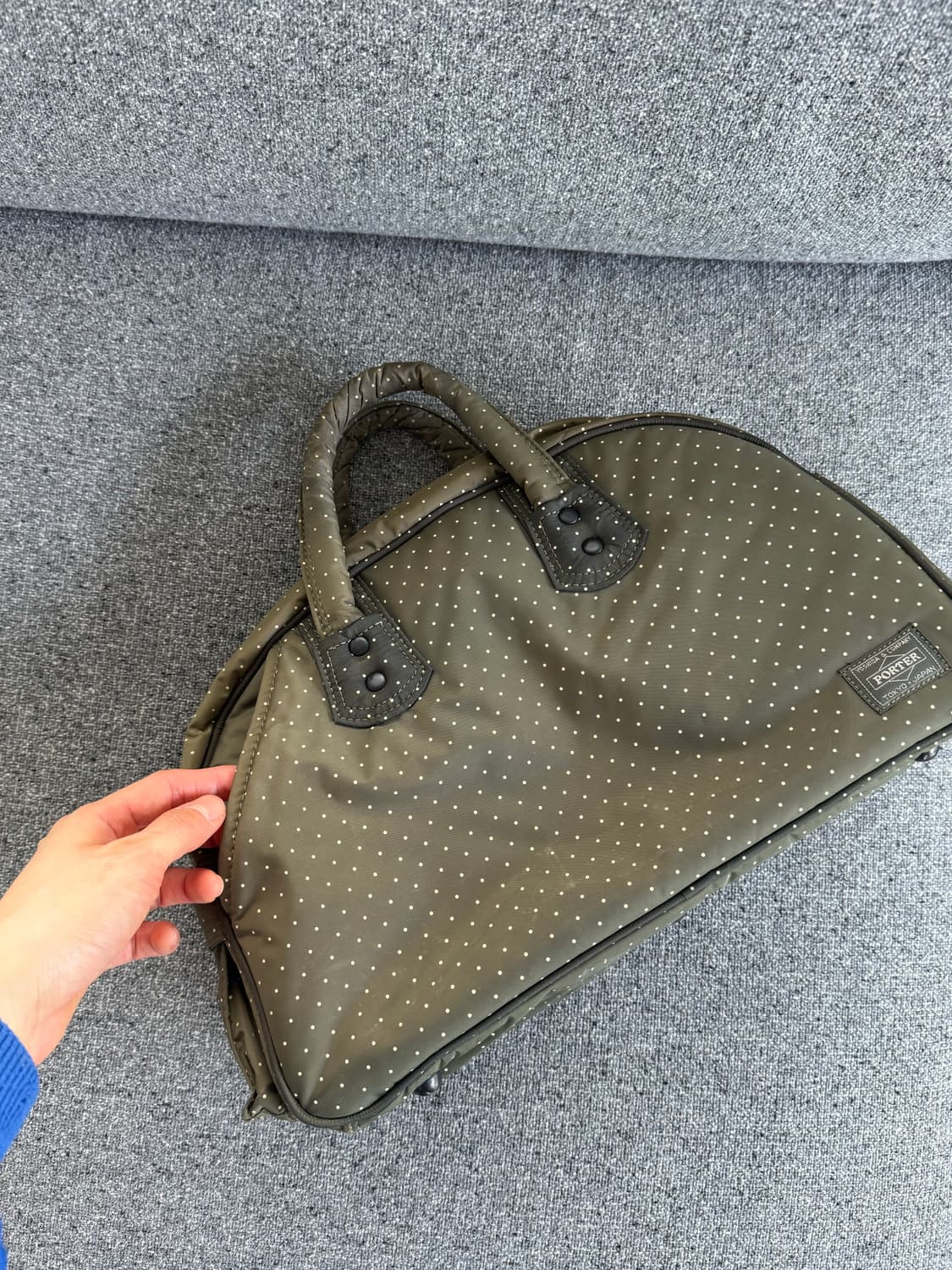 Head Porter Brownie Boston bag (olive) 상품이미지7