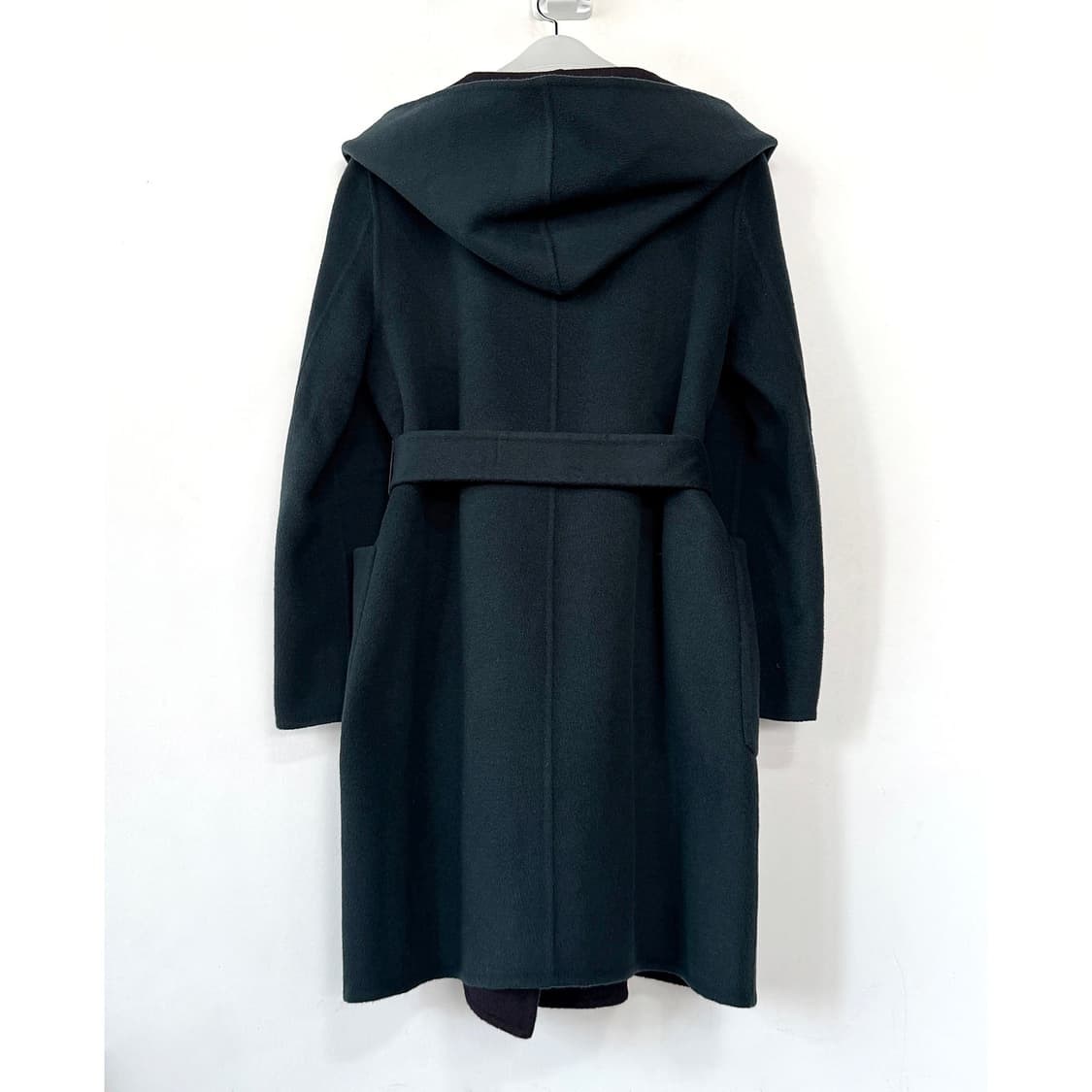 막스마라 리버시블 벨티드 하프 울 코트 상품이미지4