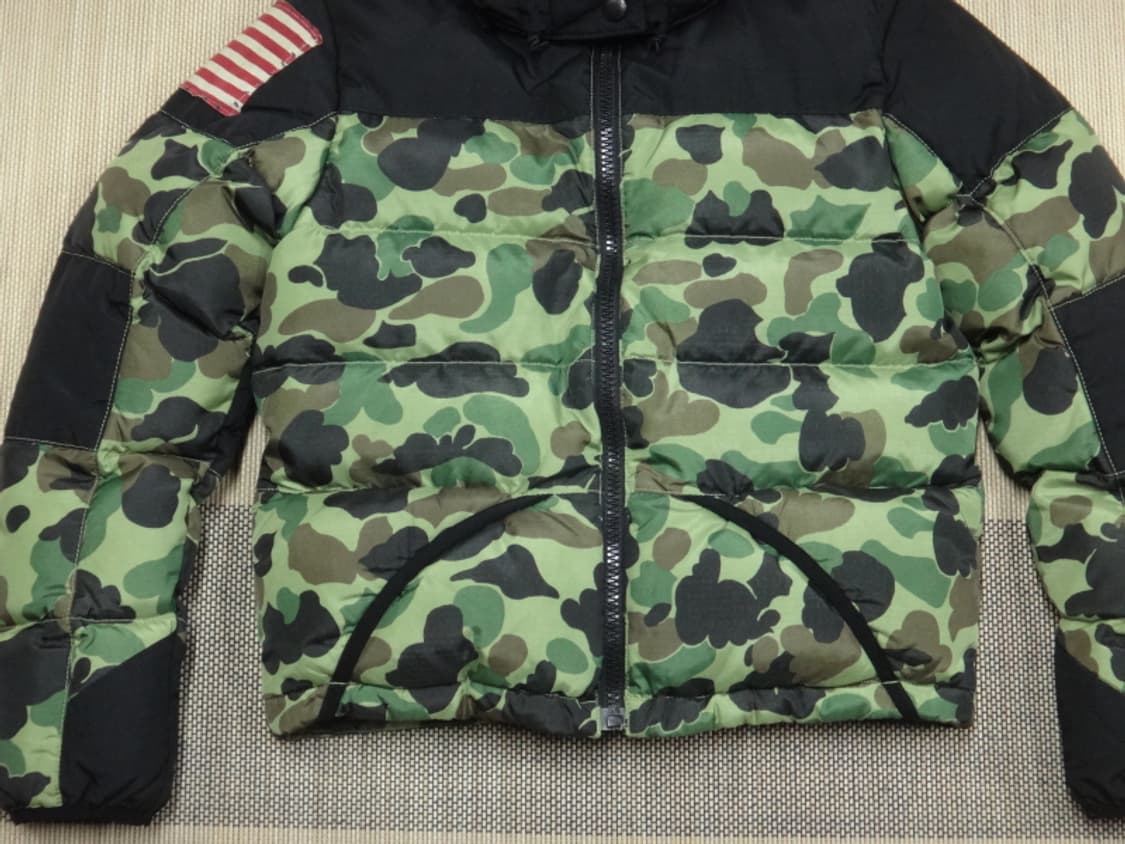 (XS) 데님앤서플라이 여성 성조기 카모 다운 패딩 상품이미지6