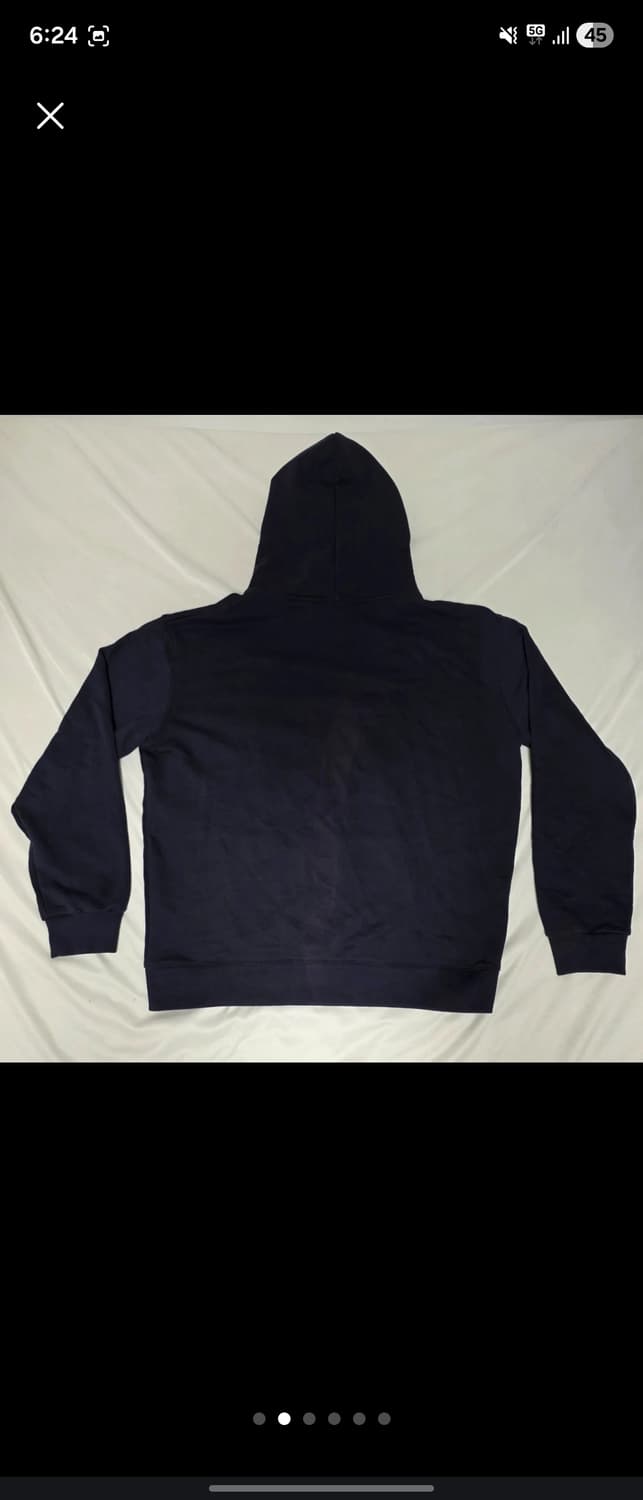 XL후드티 2벌 - 커버낫 가단 62cm / 몰든  가단 69 뒷면 탈색 상품이미지5