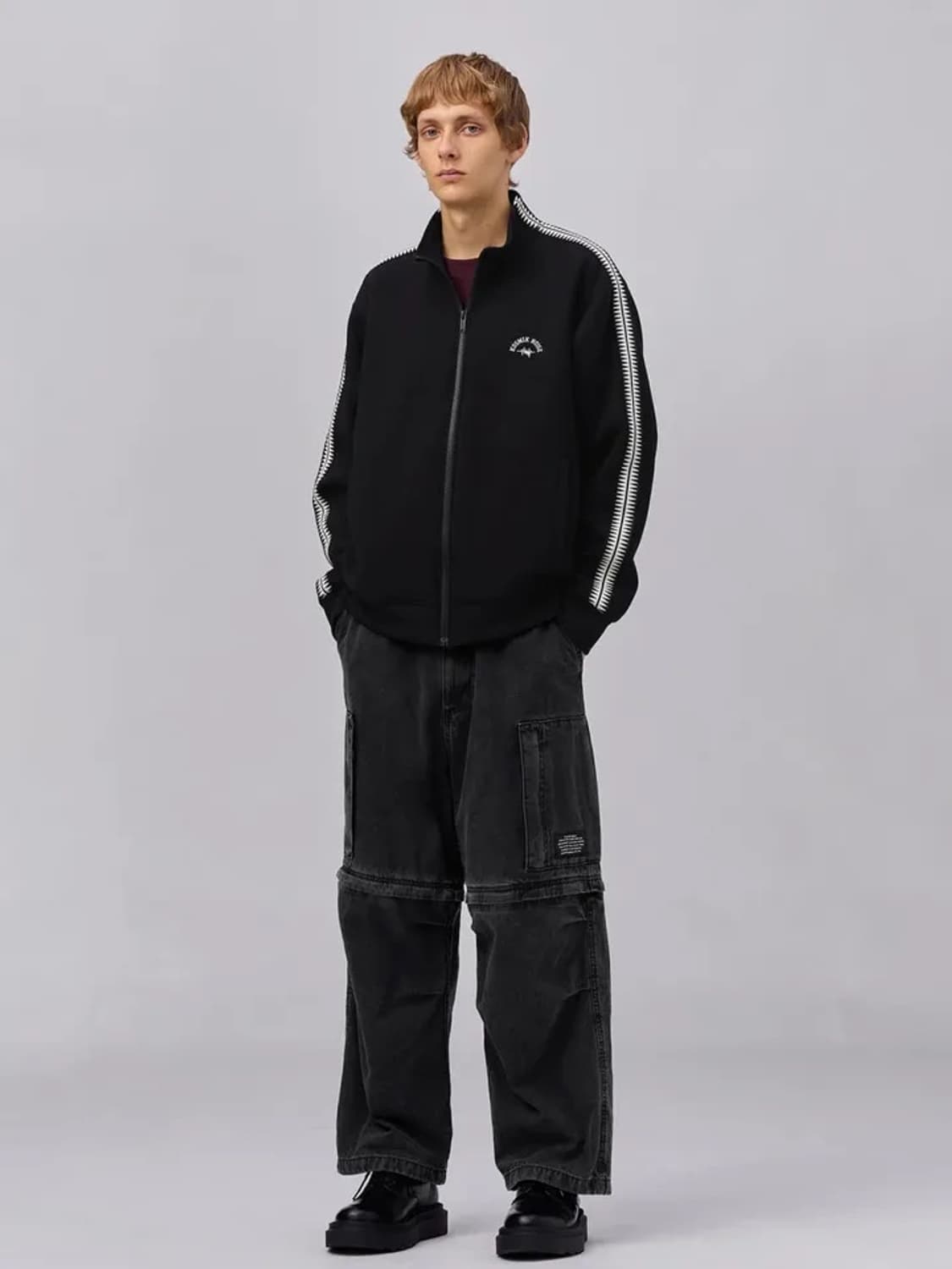 UNDERCOVER X GU 데님 컨버터블 와이드 카고 팬츠 상품이미지8
