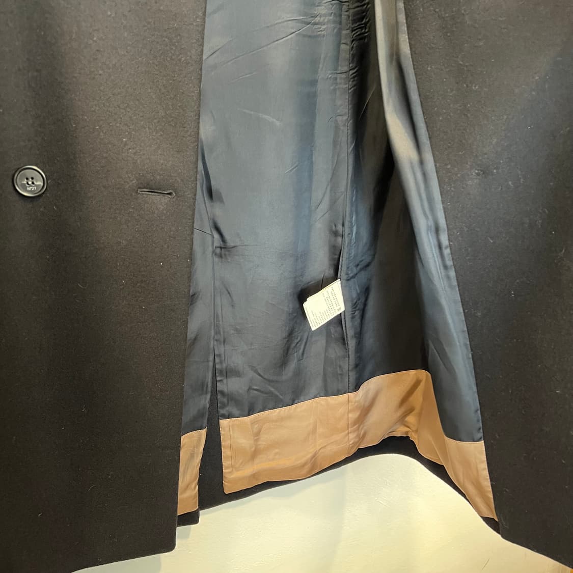 N21 블랙 울 코트 상품이미지9