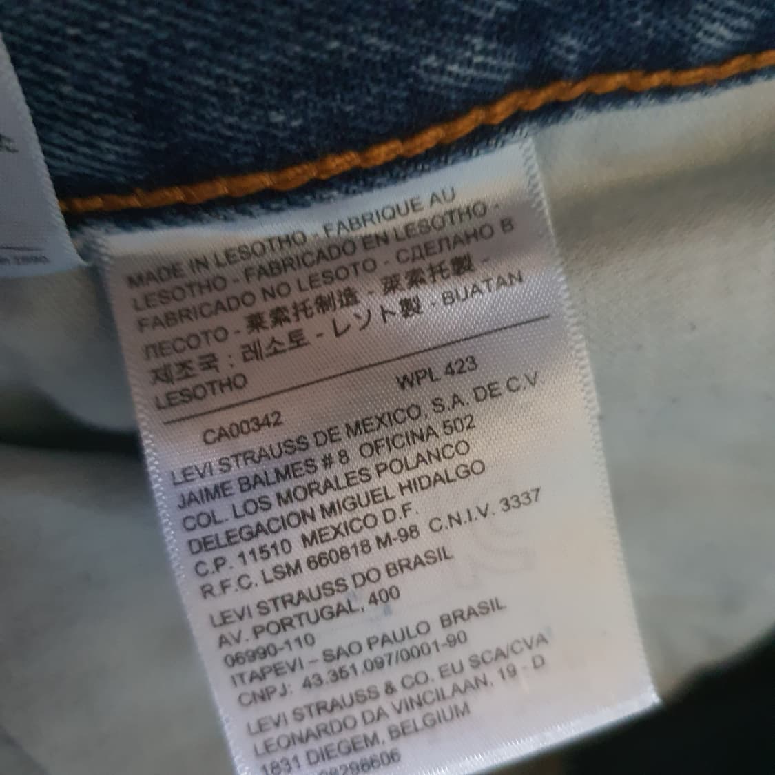 빅사이즈 리바이스 550 빈티지  데님 No.33 상품이미지4