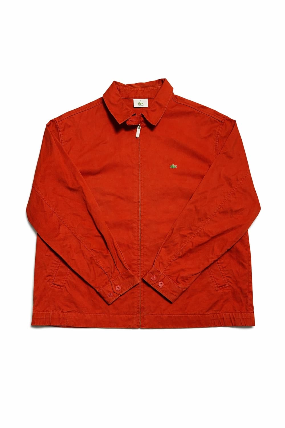 00s 빈티지 라코스테 LACOSTE 올드스쿨 블루종 코튼 집업 자켓 상품이미지1
