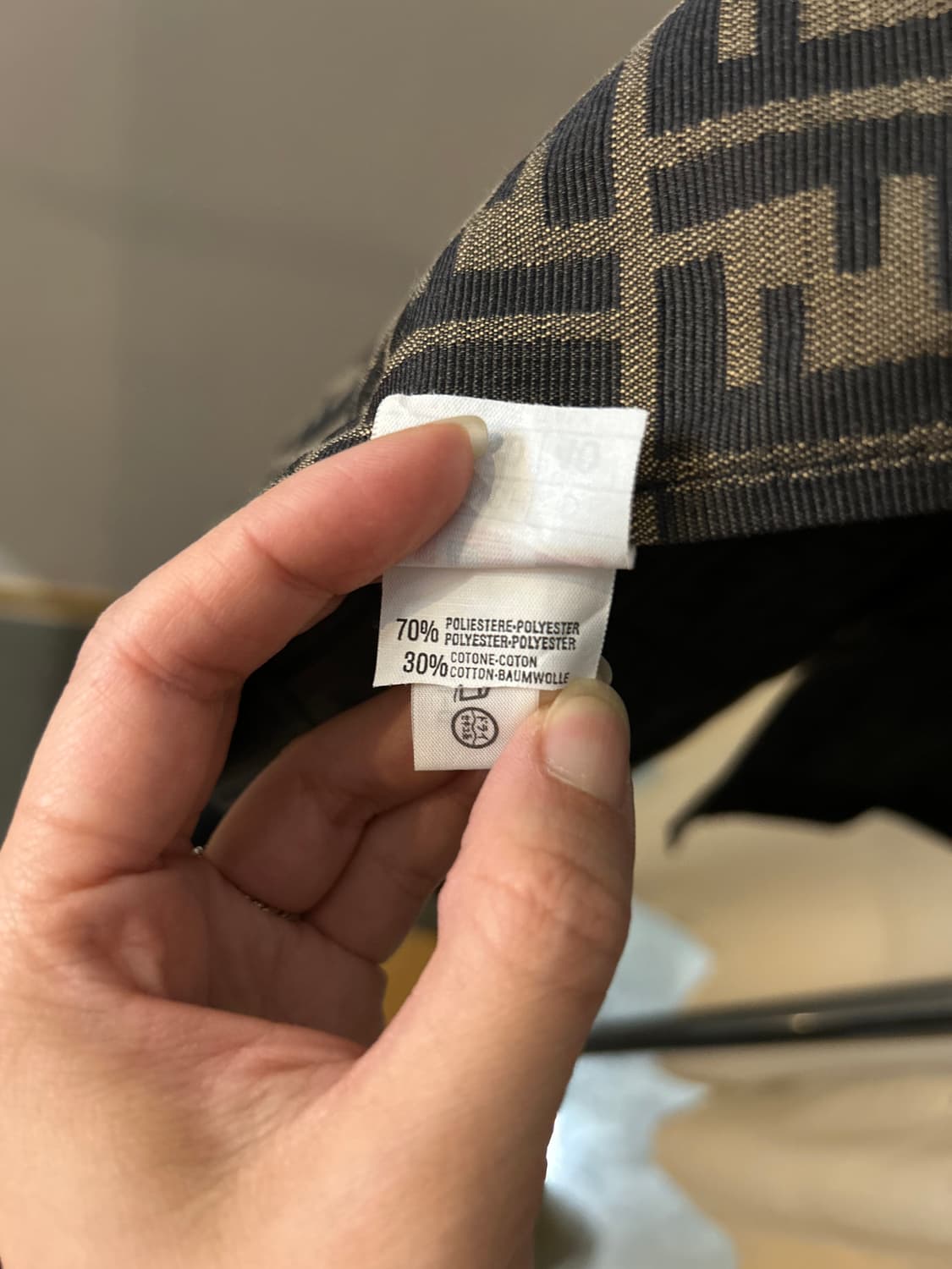 FENDI 펜디 90's FF자카드 톤온톤 스티칭 자켓 상품이미지10