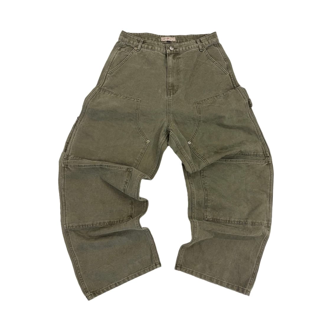 (3)아오이로 Cutted Double Knee Olive 상품이미지1