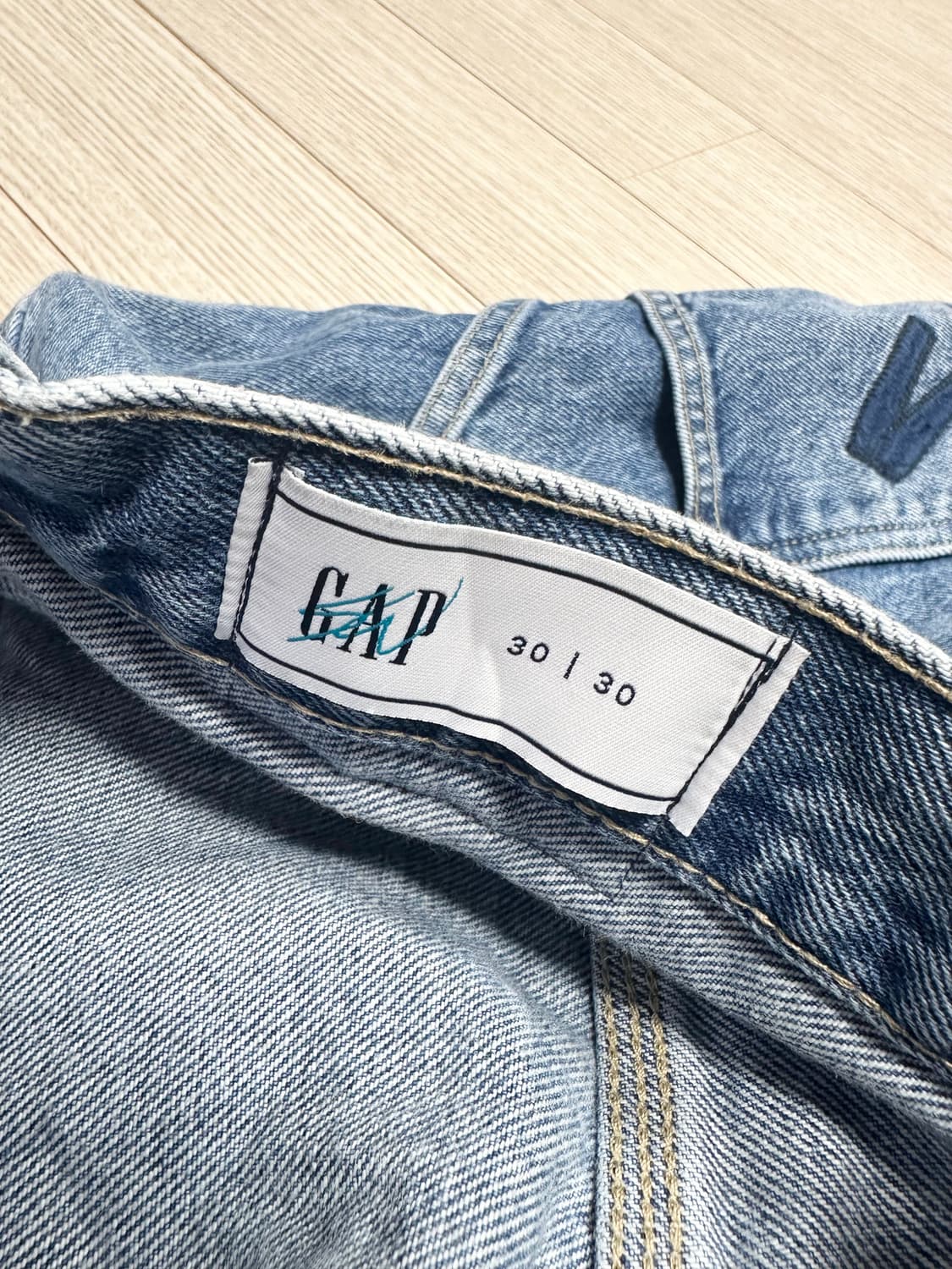 gap x 션 우더스푼 패치 데님팬츠 상품이미지5