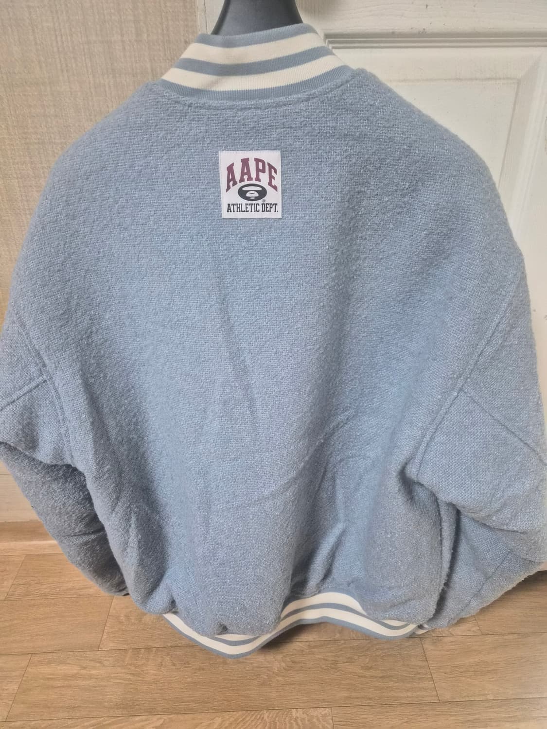 에이프 바시티 자켓 블루종 L사이즈 상품이미지7