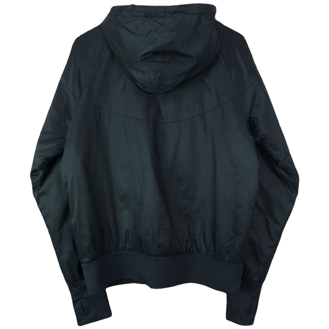 [나이키] 로고 프린팅 윈드러너 후드 바람막이 자켓 블랙 M18767 상품이미지3