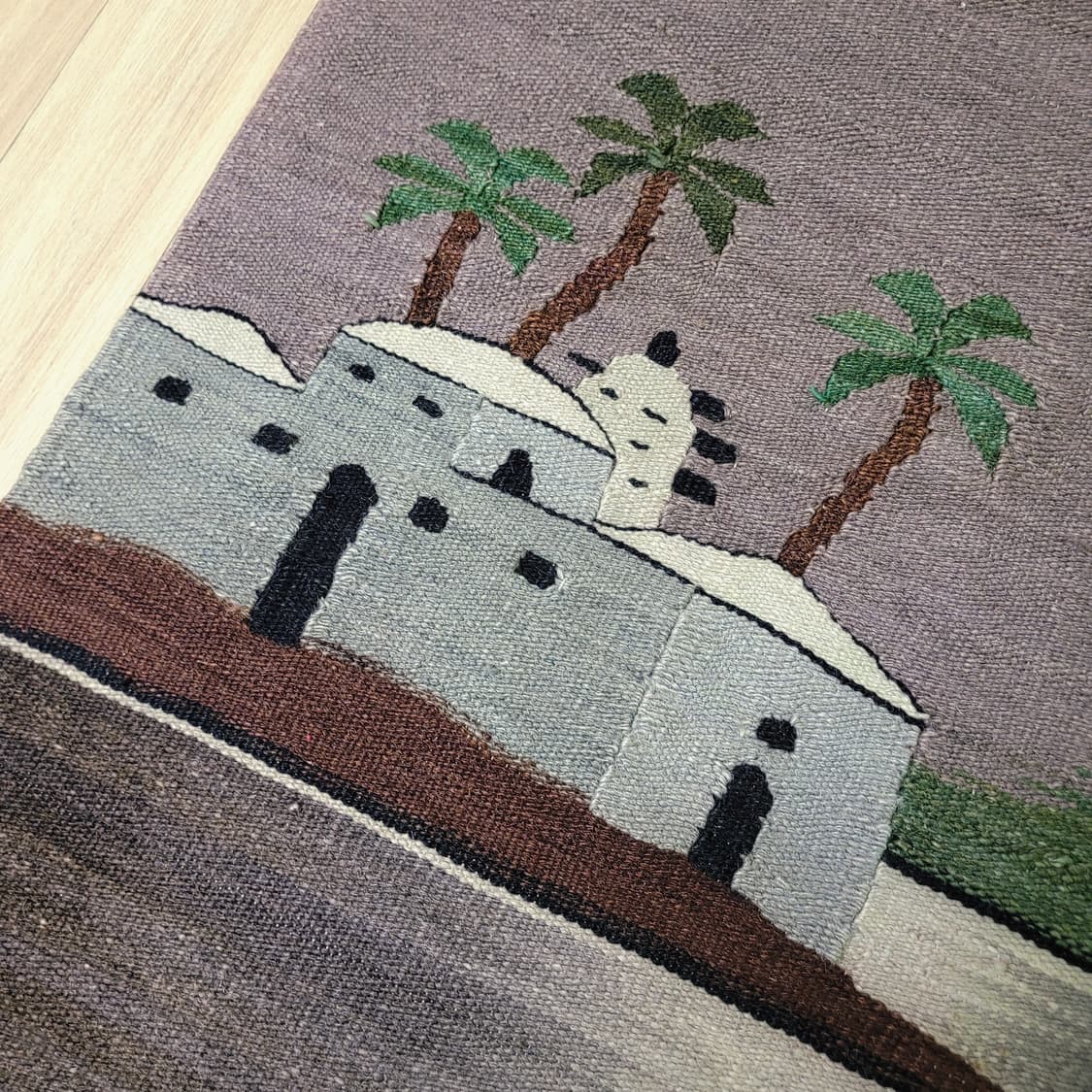 70s Vintage Hand Knotted Wool Rug 상품이미지5