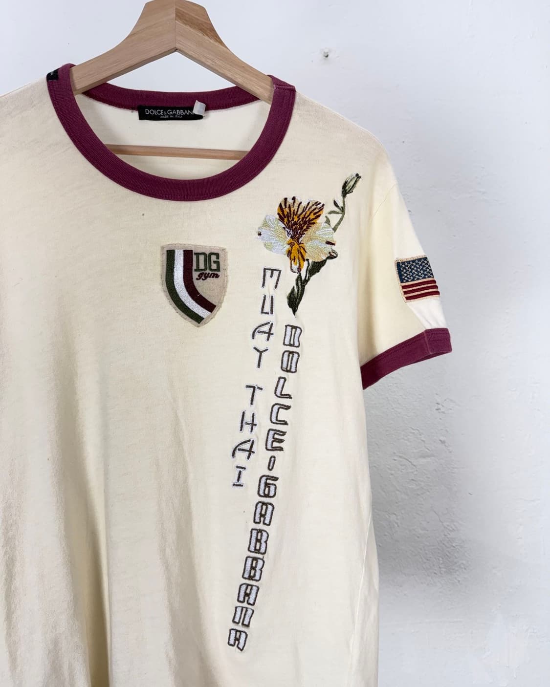 돌체앤가바나 나폴리 엠브로이드 링컬 티셔츠 상품이미지3