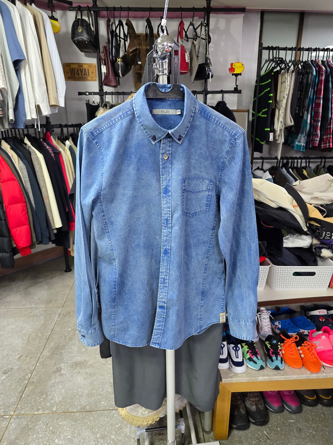 시리즈 데님 워싱 남방 (1250) 상품이미지1