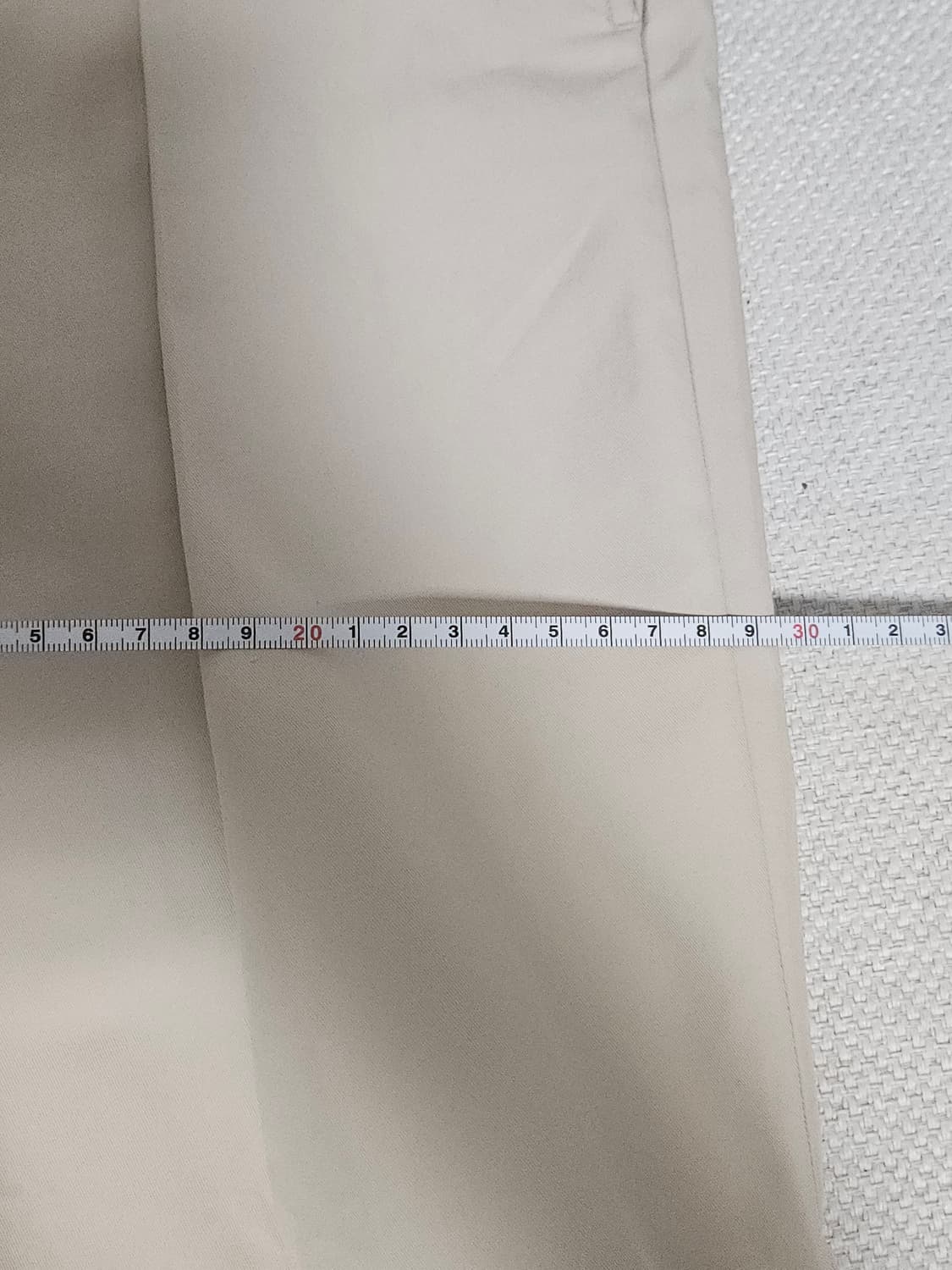 (새상품)에잇세컨즈 원턱 와이드 코튼팬츠 상품이미지5