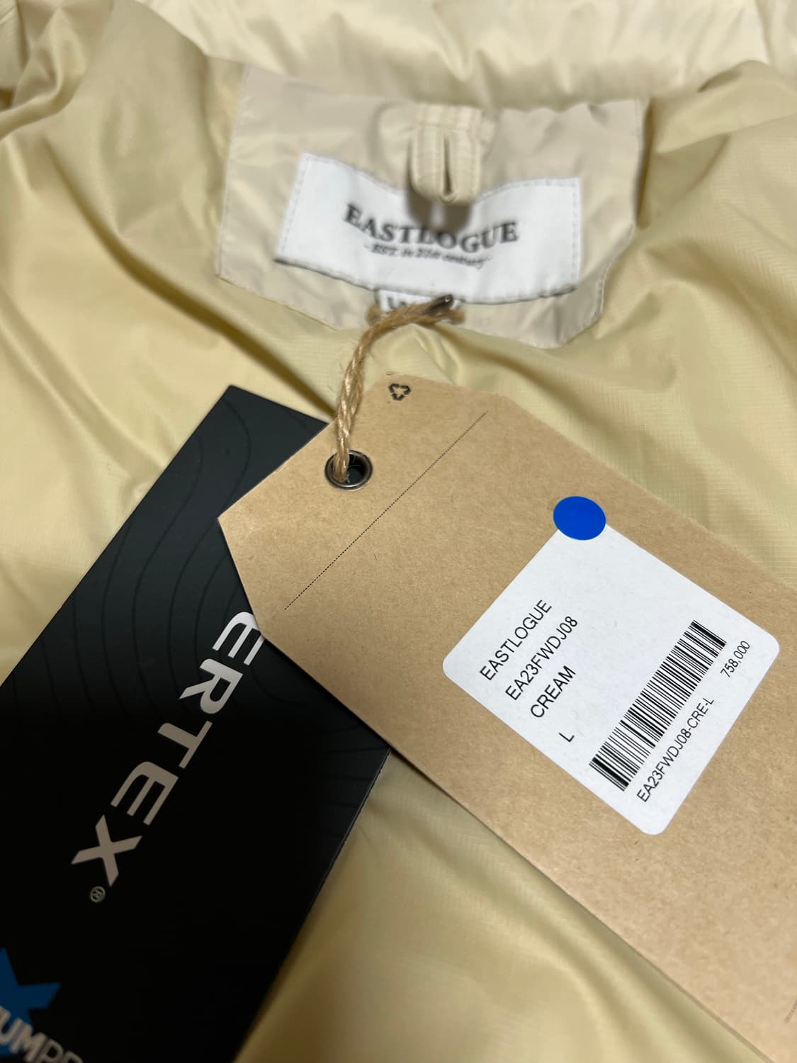 이스트로그 패딩 (새상품) 상품이미지3