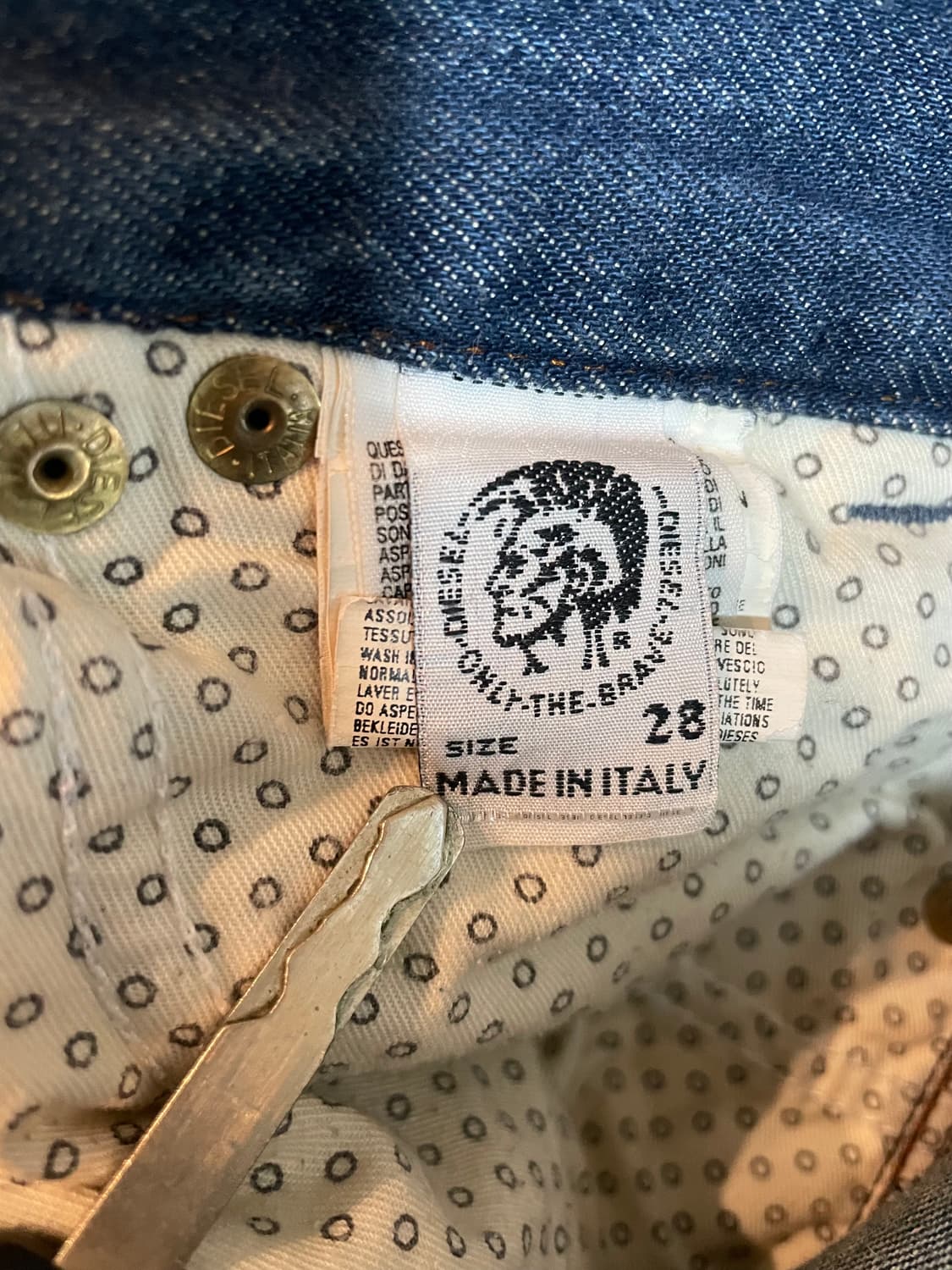 디젤 아카이브 made in Italy 28 데님 상품이미지4