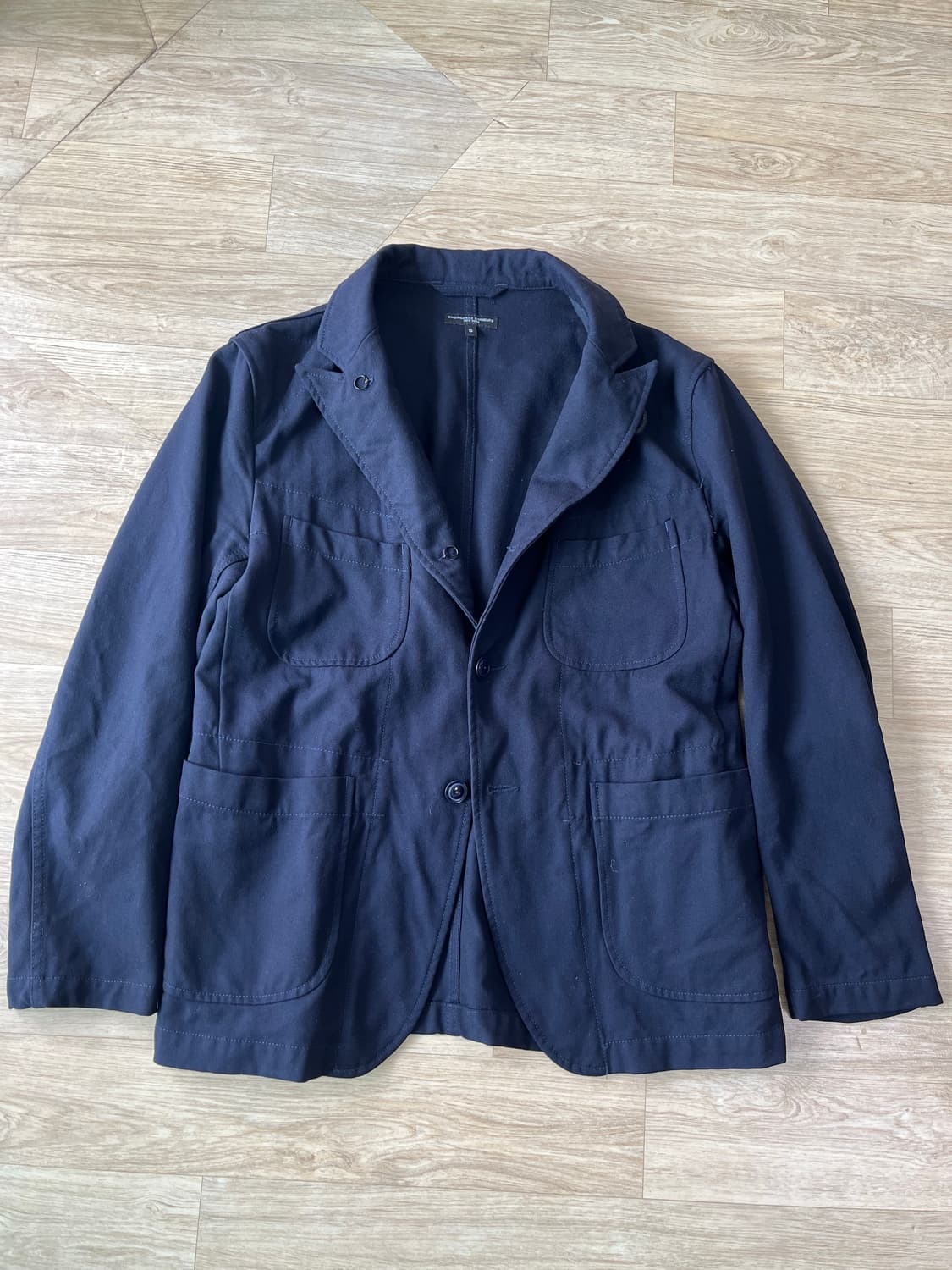 엔지니어드 가먼츠 베드포드자켓 유니폼 서지 울 다크네이비 s 상품이미지3