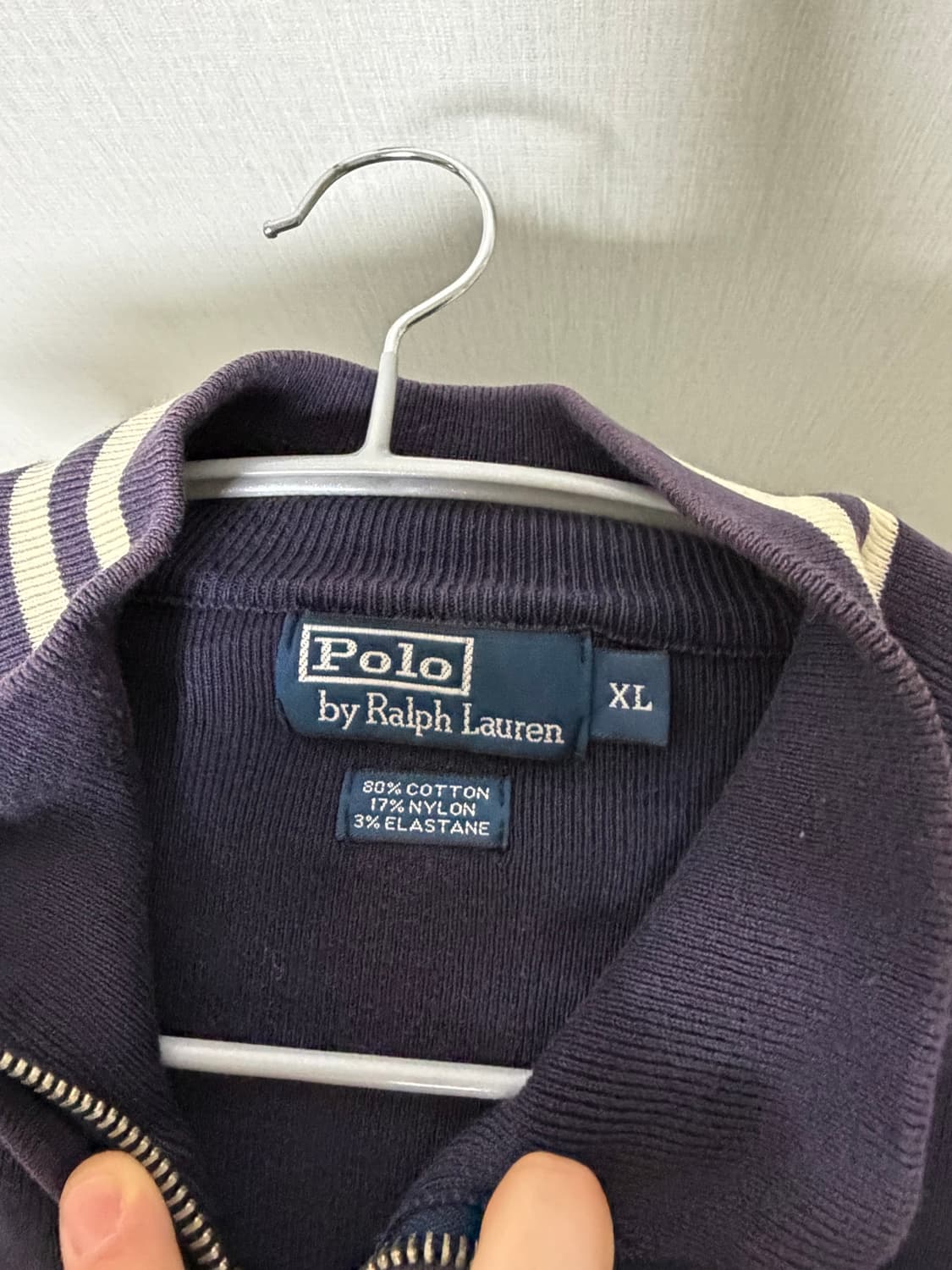 폴로 니트집업 상품이미지3