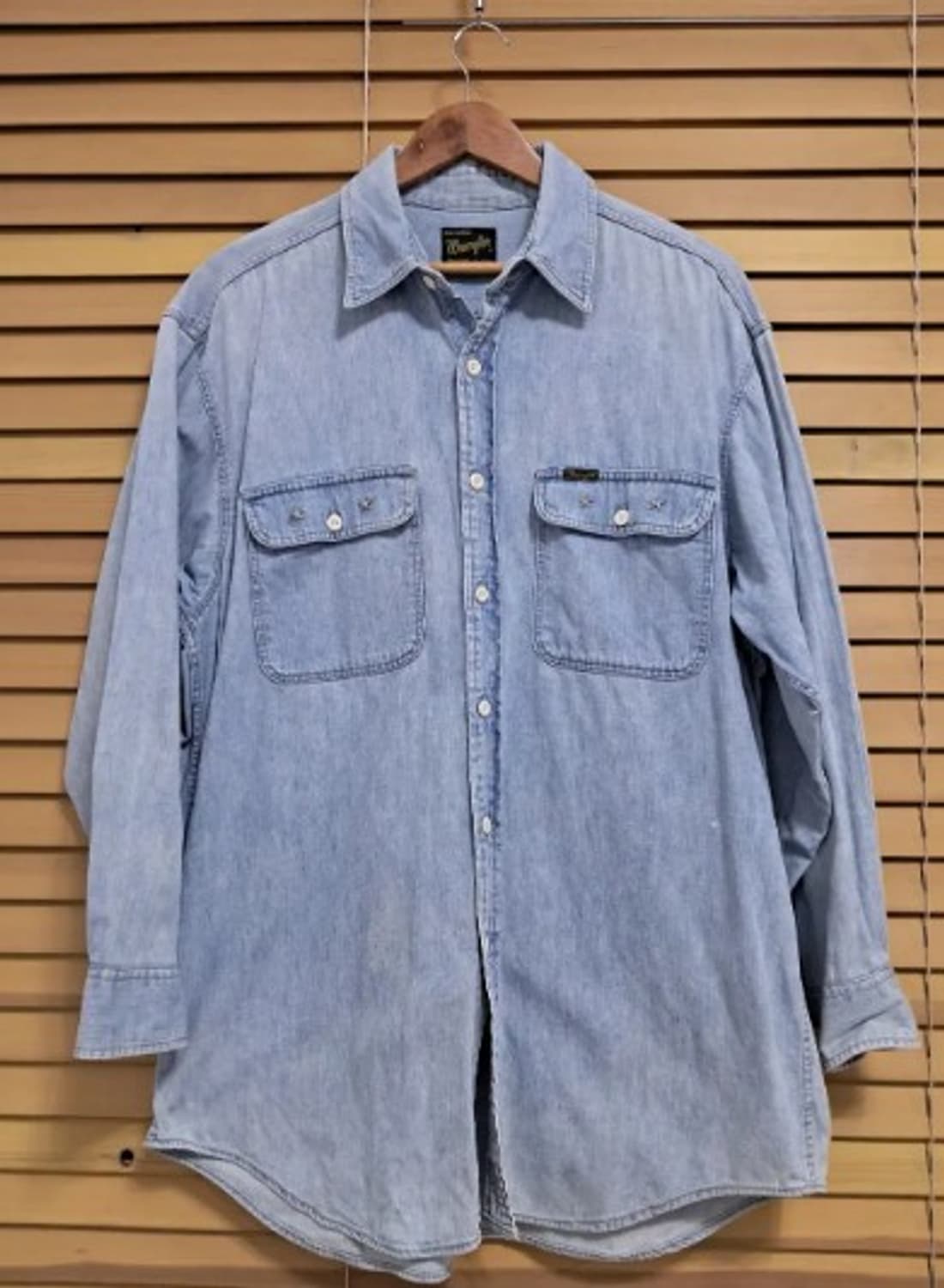 랭글러 남성 워싱청셔켓 L사이즈 상품이미지2