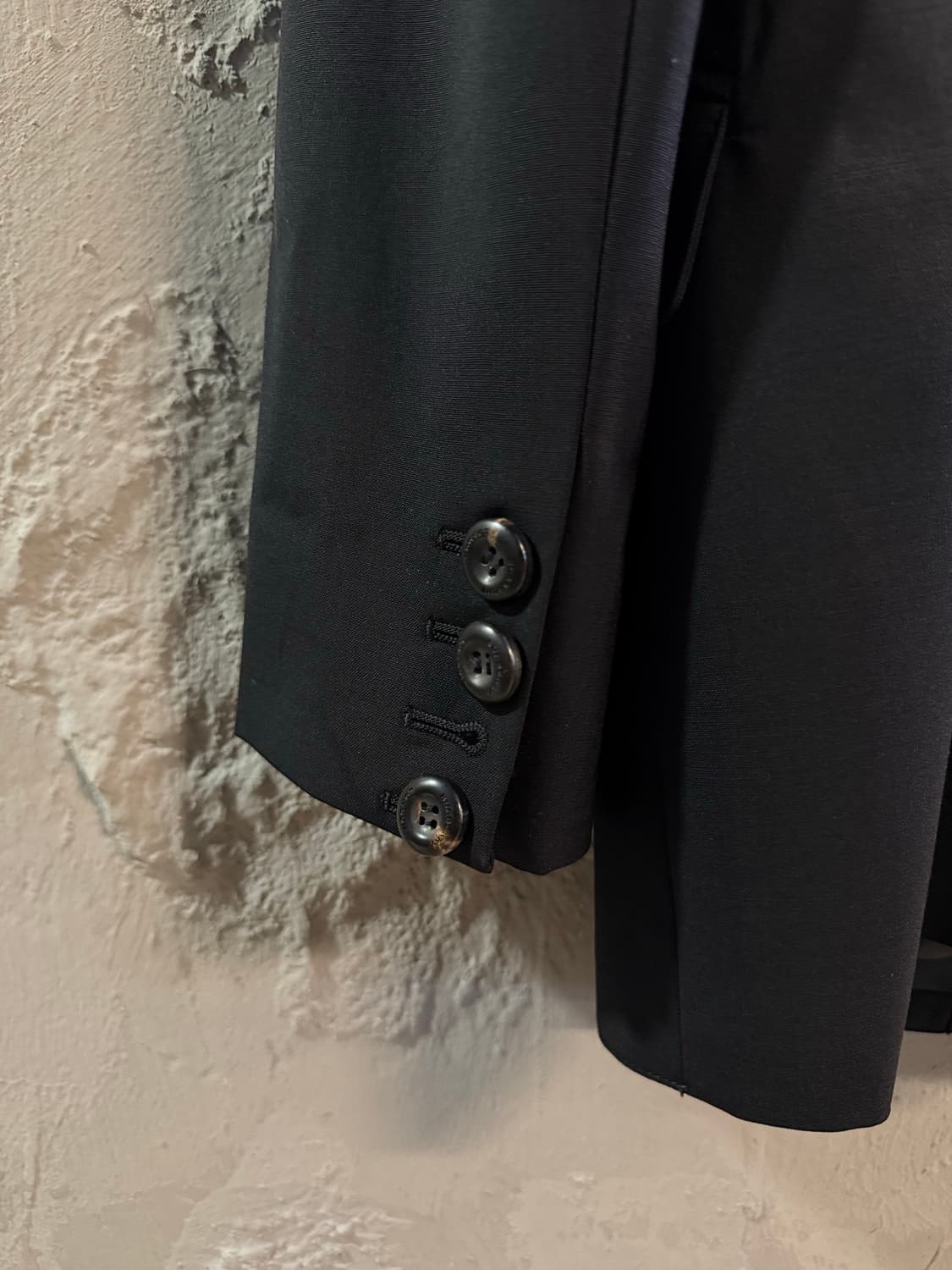 38 버버리 BURBERRY 런던 원버튼 테일러드 자켓 블랙 상품이미지10