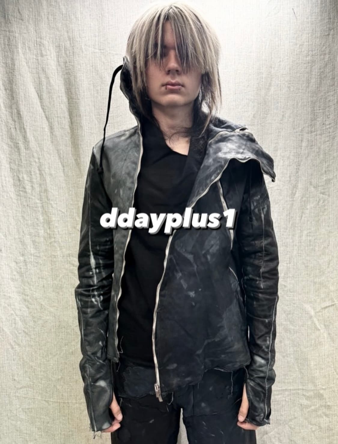 잠바렛 - 24FW 레더 타입 3 후디 상품이미지9