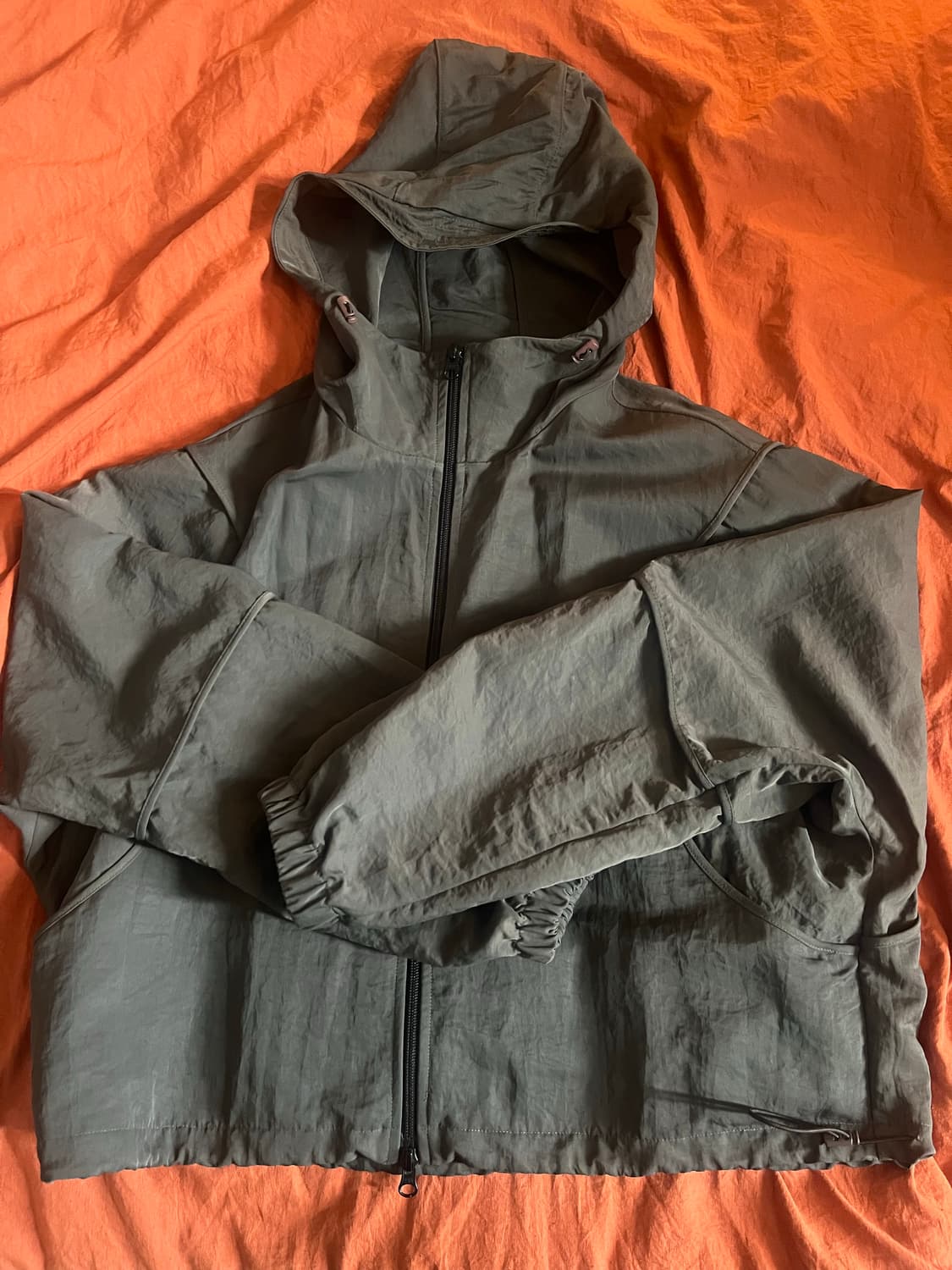 해칭룸 크롭 윈드브레이커 재킷 상품이미지2