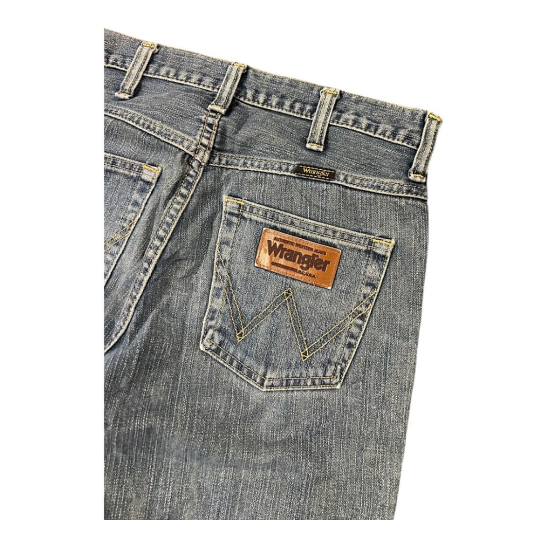 S) 랭글러 중청 워싱 보이프렌드핏 데님팬츠 BD-069 상품이미지5