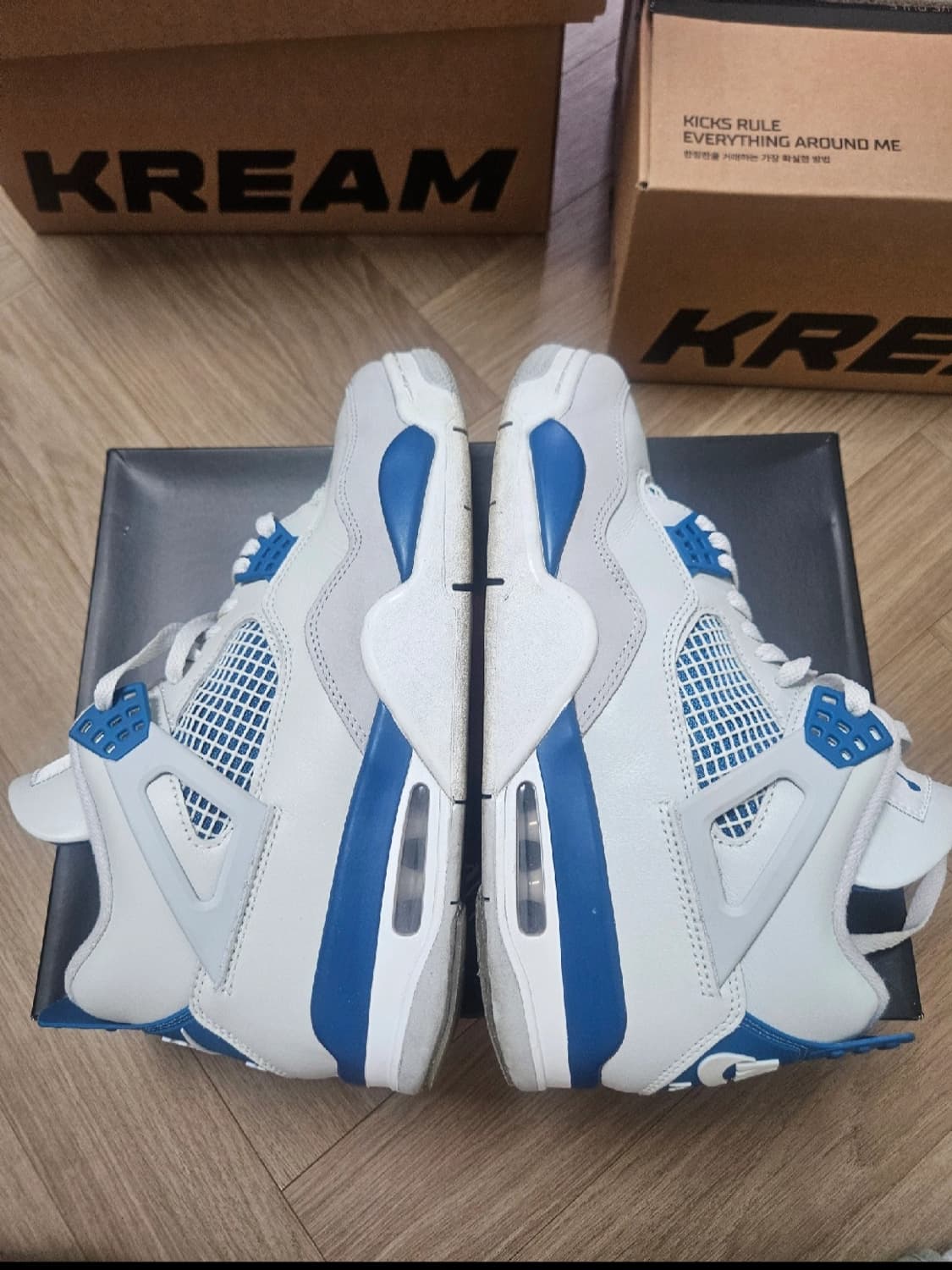 나이키 조던4 레트로 인더스트리얼 블루 280 상품이미지4