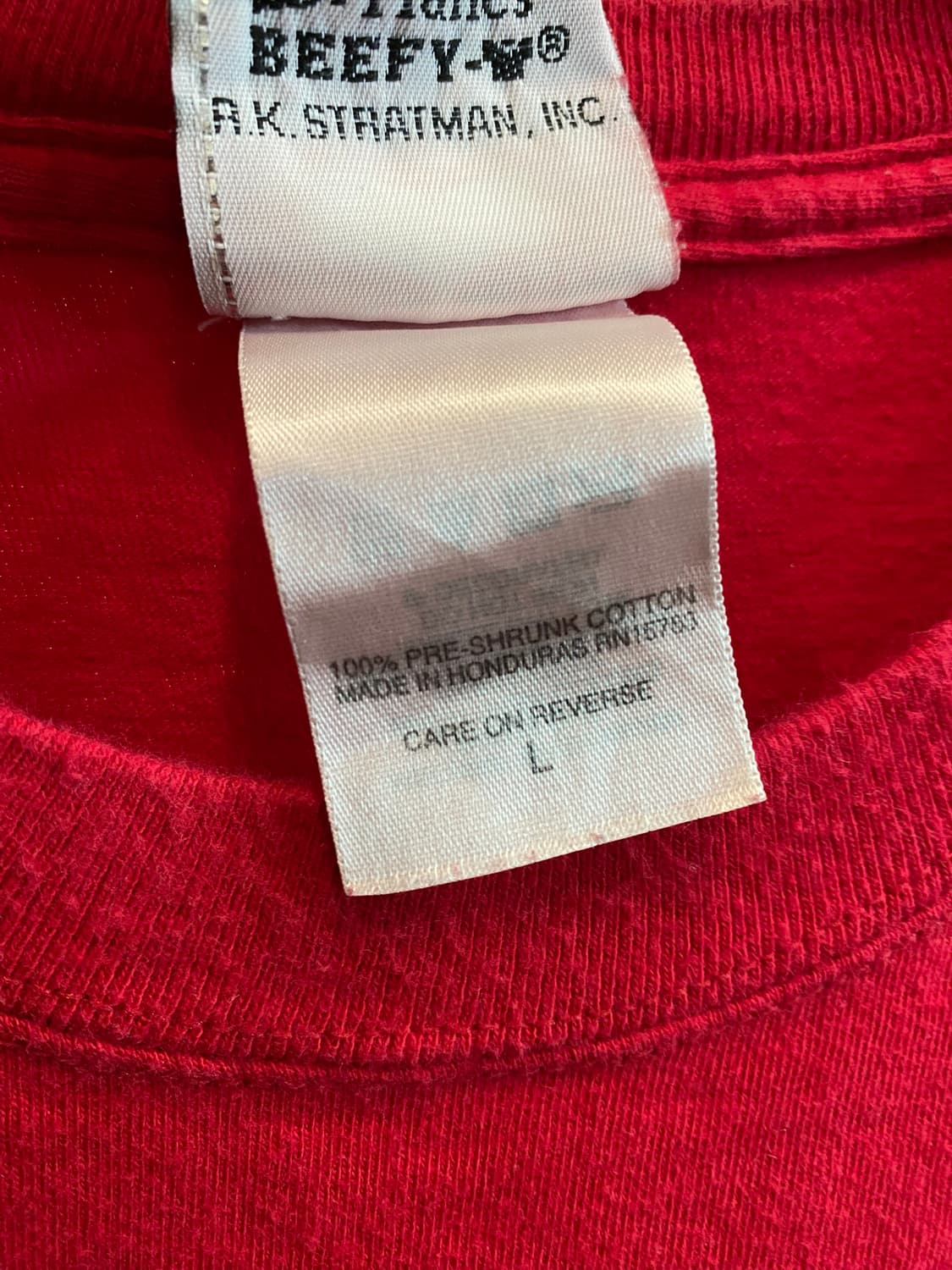 [L]할리데이비슨 레드 반팔 상품이미지5