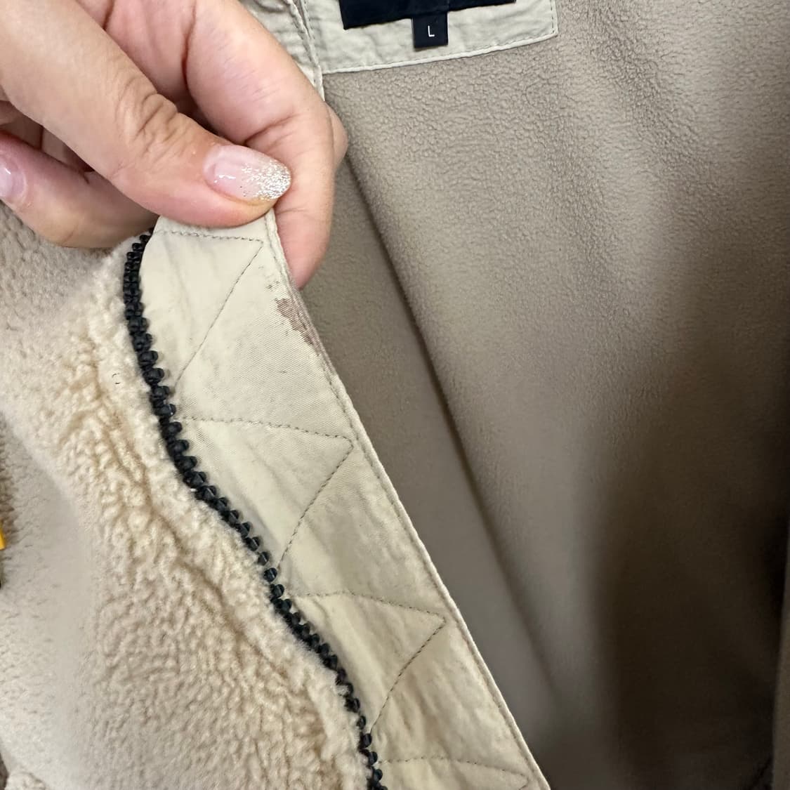 네셔널지오그래픽 남자 도톰 후드 기모 자켓 100 L 상품이미지8