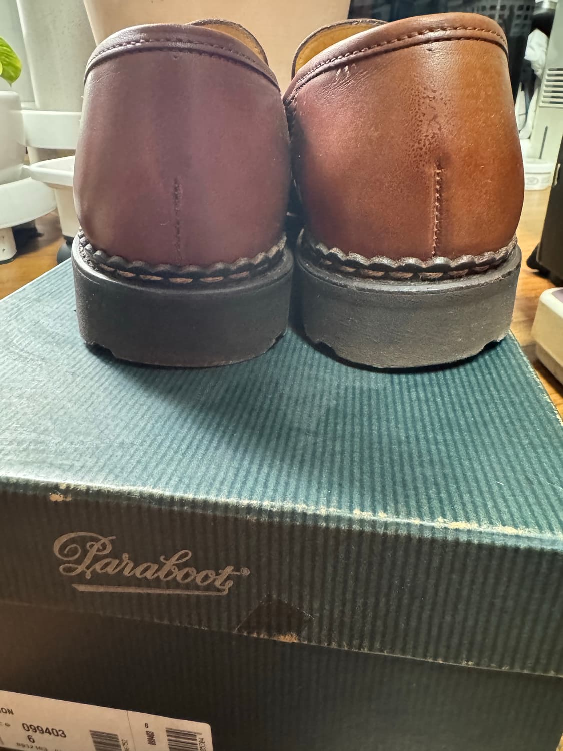 파라부트 레임스 마룬 uk6(250) 박스포함  상품이미지4