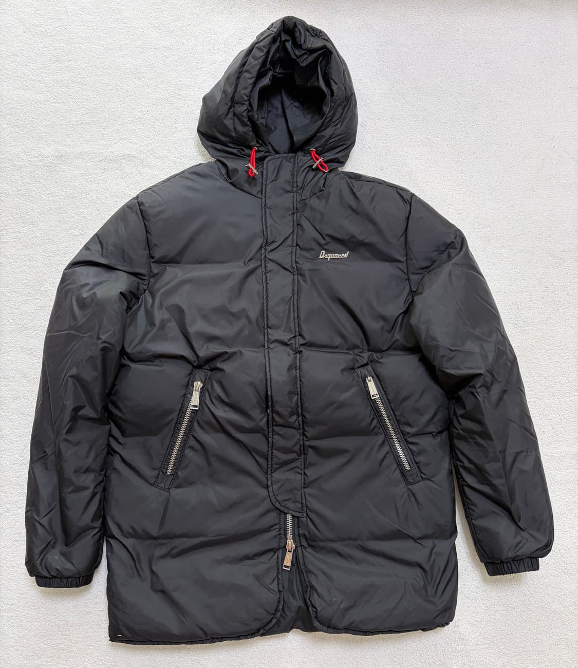 [48] 디스퀘어드2 콜마이너 스틸로고 덕다운 롱파카 패딩 상품이미지1