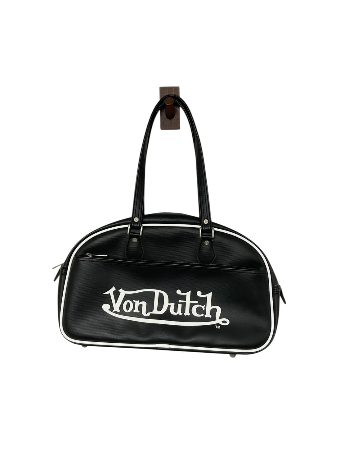 본더치 레더 블랙 숄더 상품이미지1