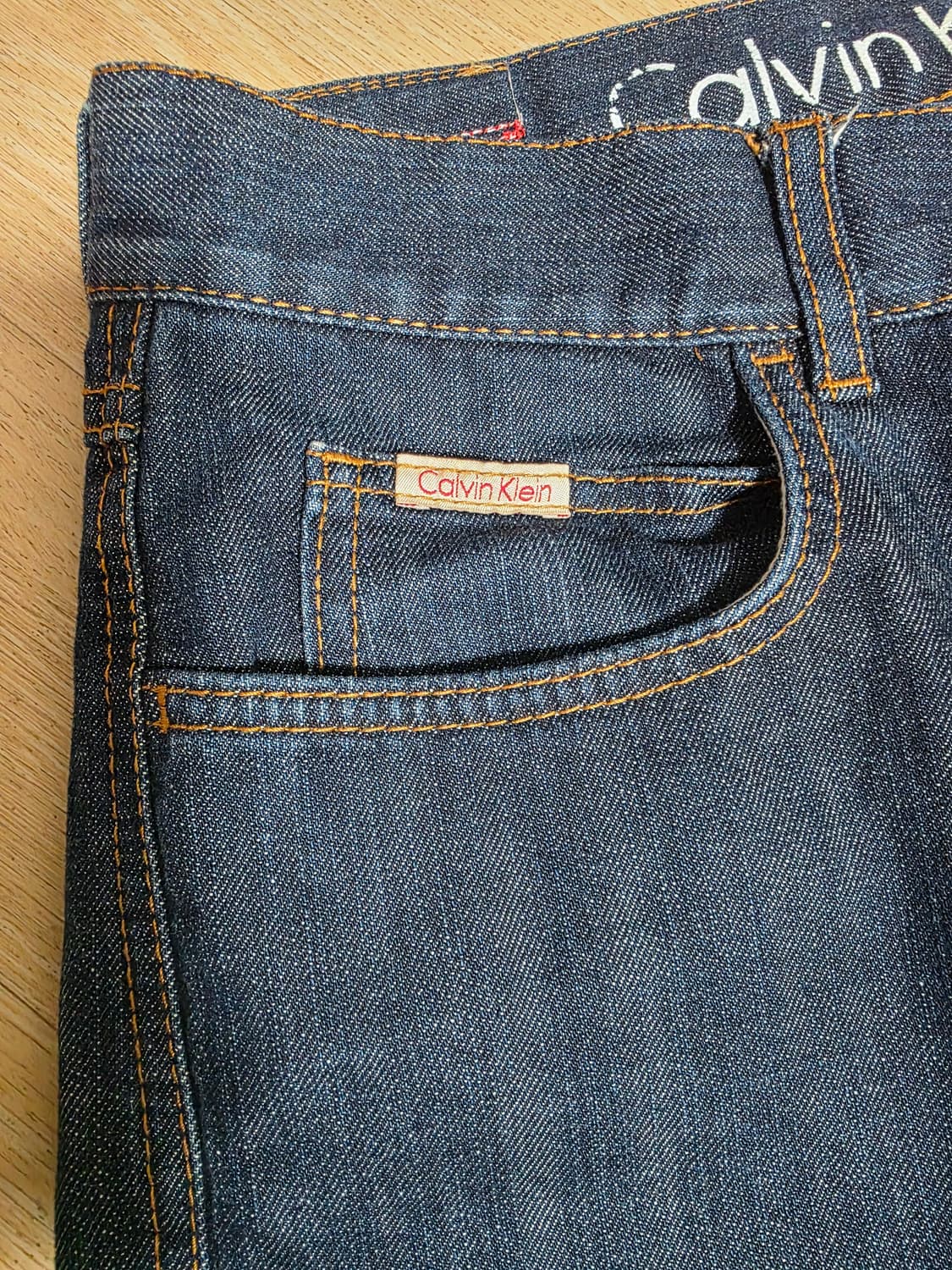 캘빈클라인 스트레이트핏 데님 팬츠 32 상품이미지3