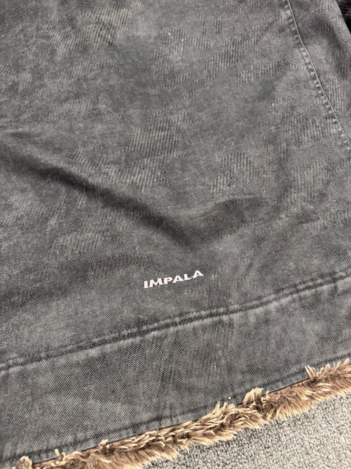 XL)IMPALA 빈티지 Y2K 무스탕(버클X) 상품이미지8