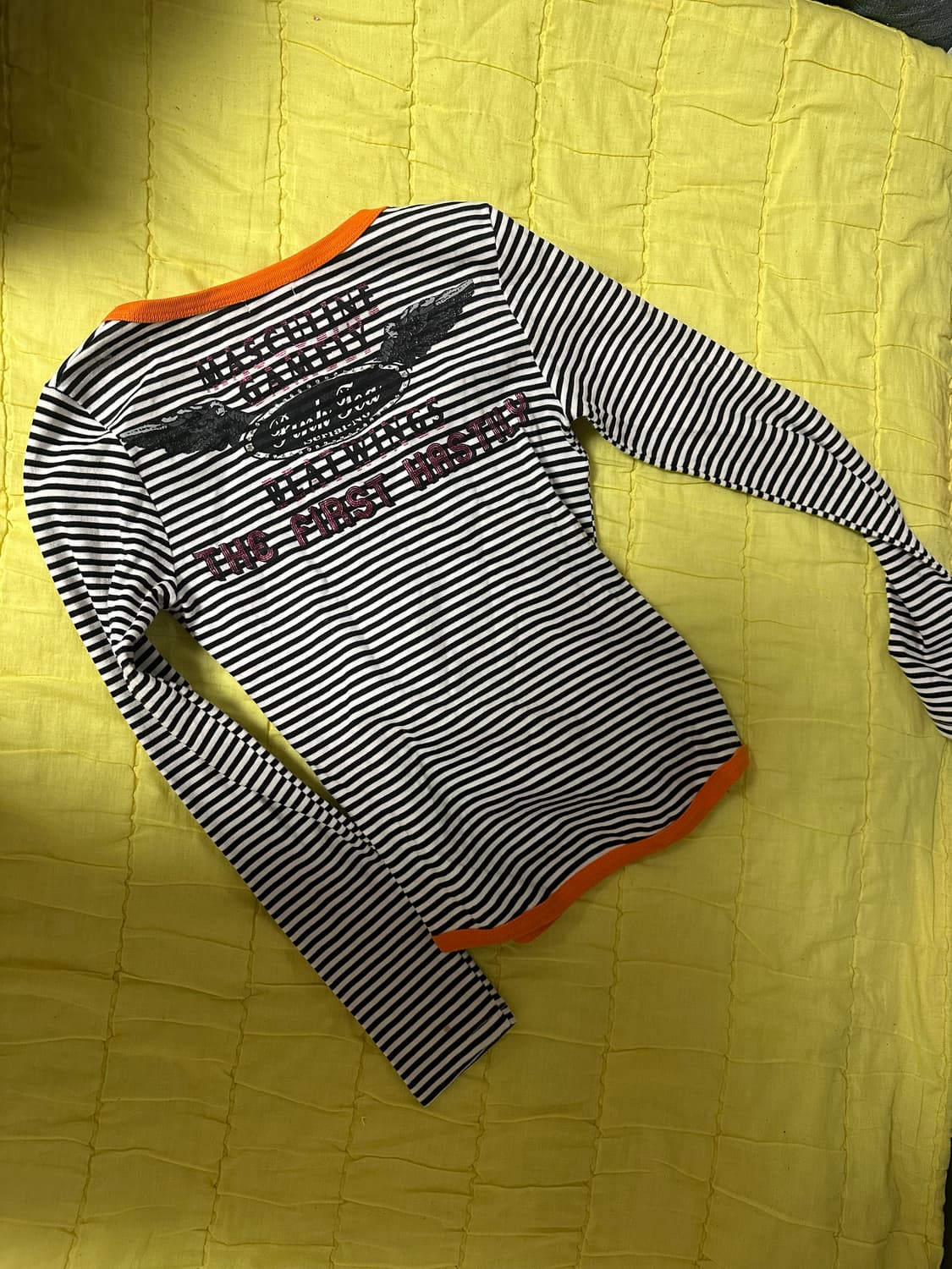 펑크 스트라이프 롱 슬리브  상품이미지3