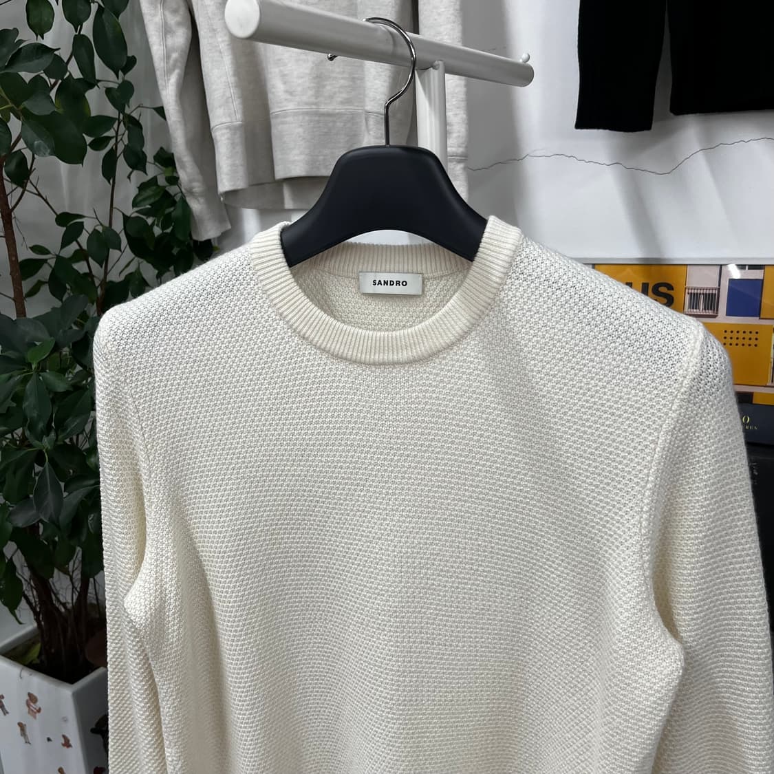 산드로 우먼 부클레 니트 M 상품이미지2