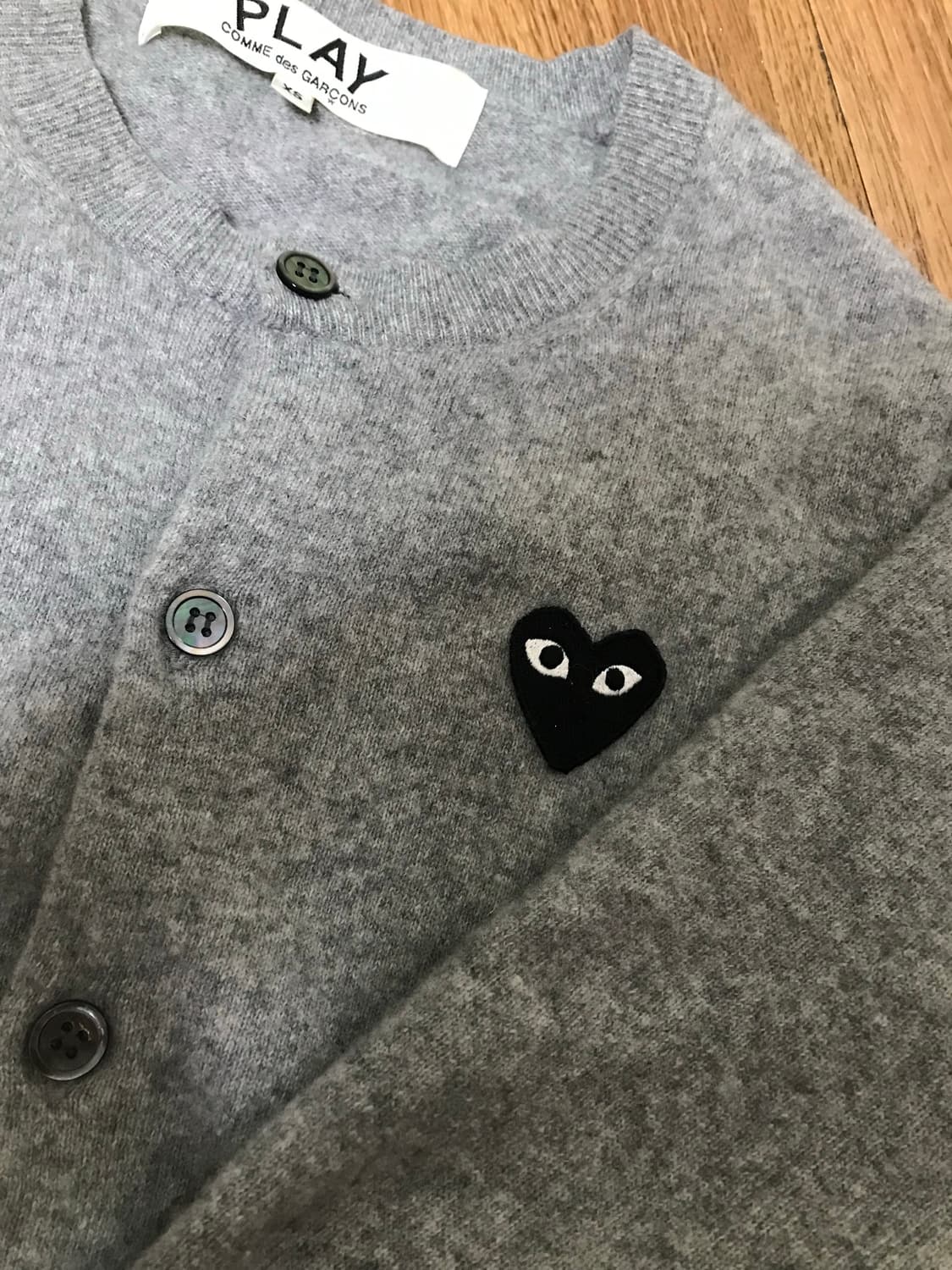 꼼데가르송 가디건 상품이미지2