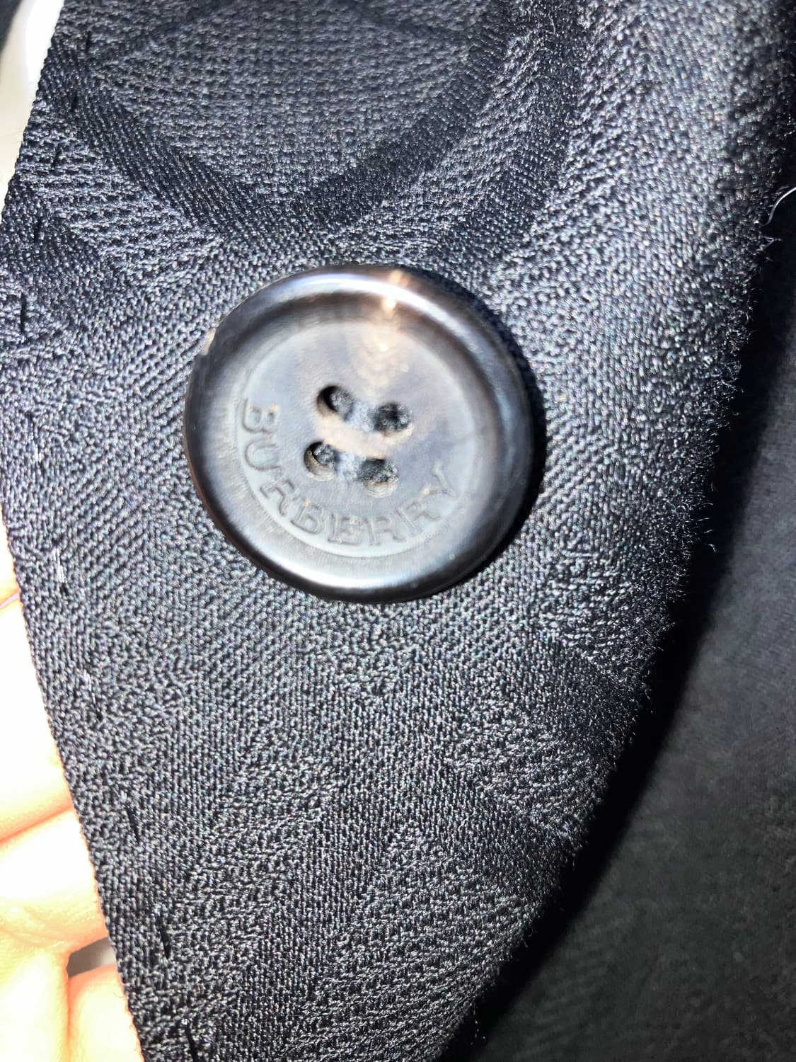 버버리 블랙 체크 자켓  상품이미지4