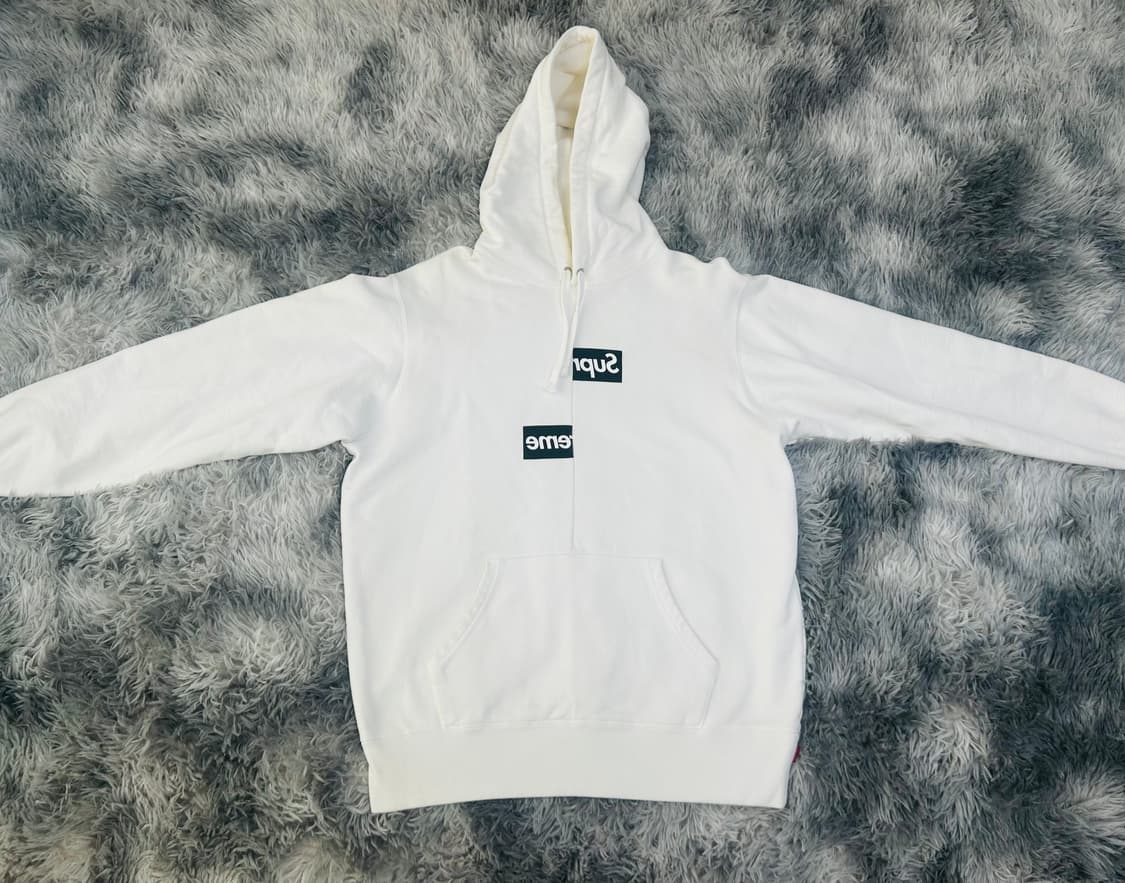 [사이즈M]슈프림 x 꼼데 박스로고 후드티 상품이미지3