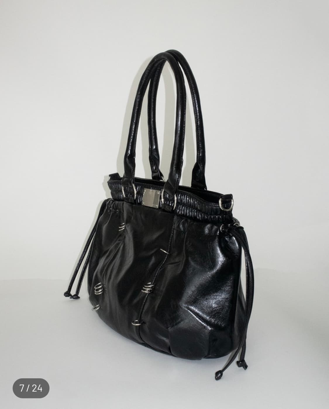 쿨사이드옵더필로우 복서백 PIERCED BOXER BAG black 상품이미지3