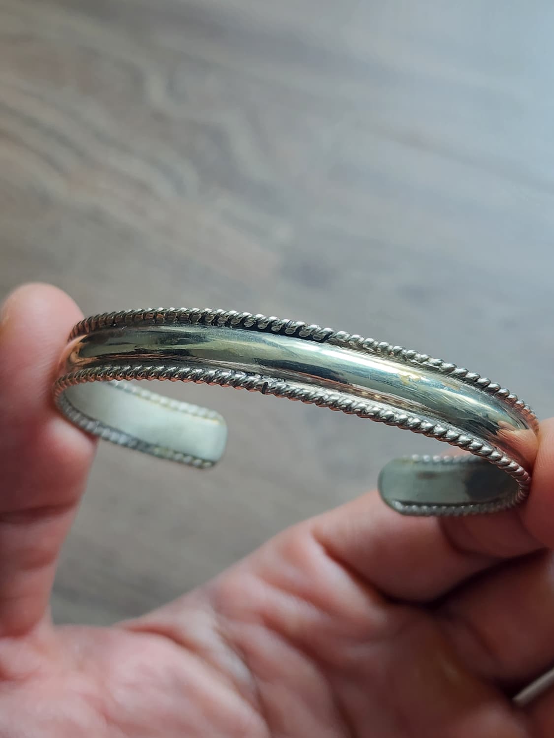 네이티브아메리칸 나바호 뱅글 60silver 상품이미지1