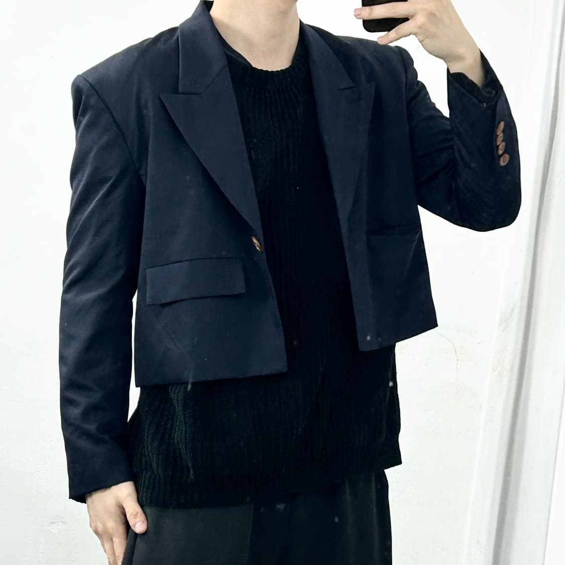 마뗑킴 크롭 블레이저 자켓 상품이미지3