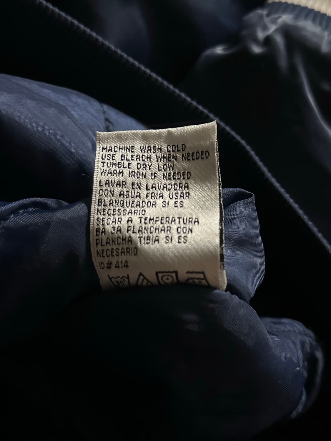 90s 뉴욕 양키스 새틴 바시티 자켓 L~XL 상품이미지3