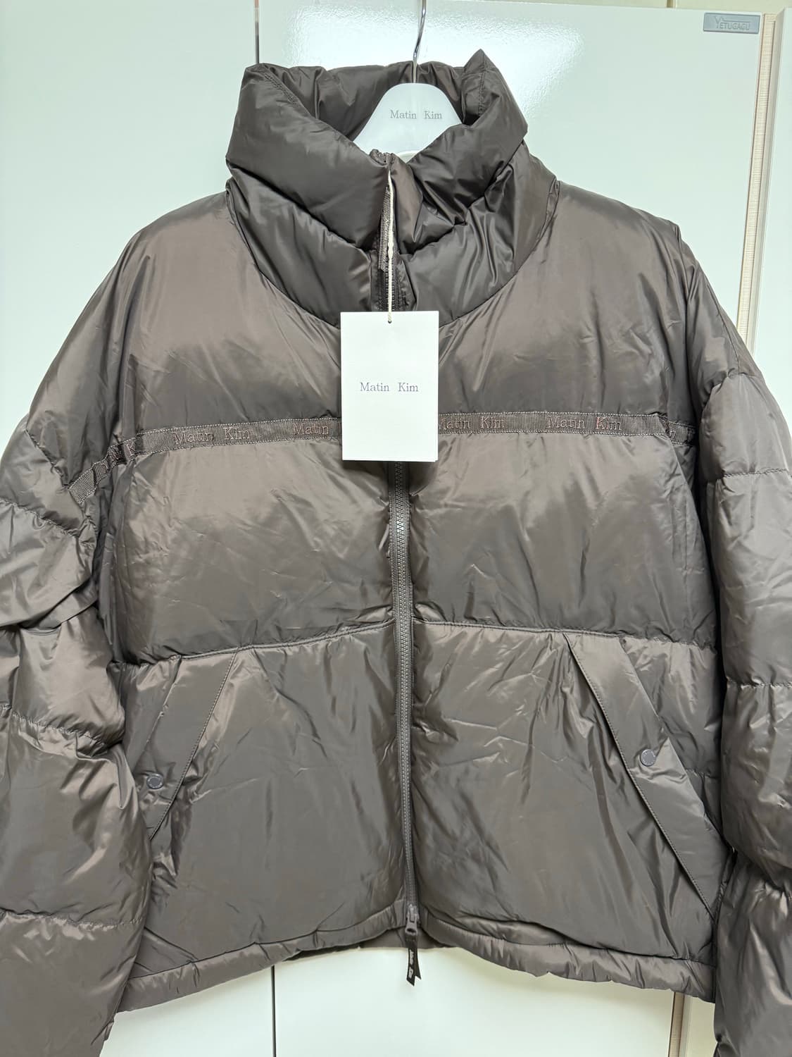 마뗑킴 패딩 브라운 상품이미지4