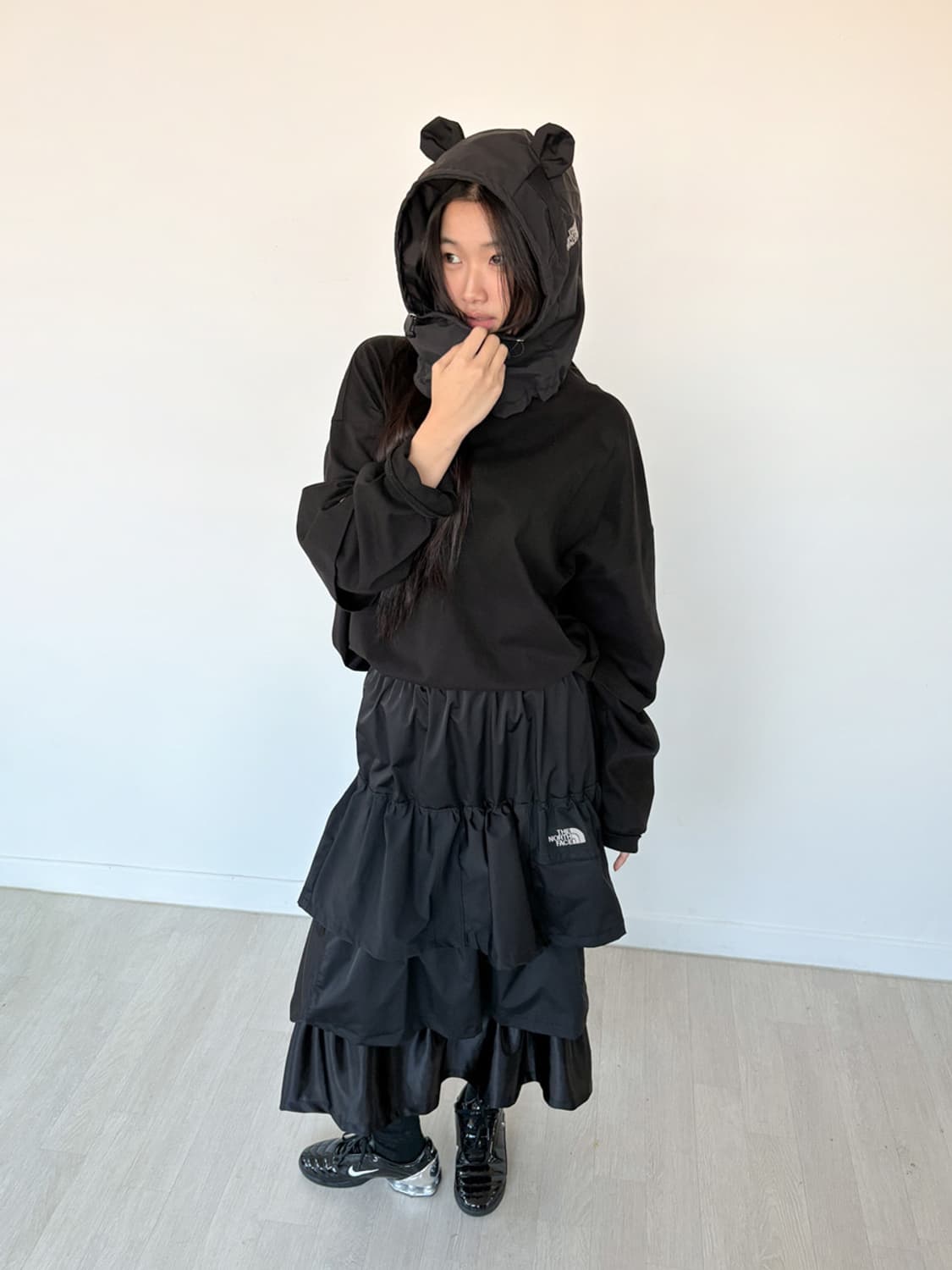 피린스튜디오 노스페이스 곰돌이모자 (업사이클링 제품) 상품이미지3