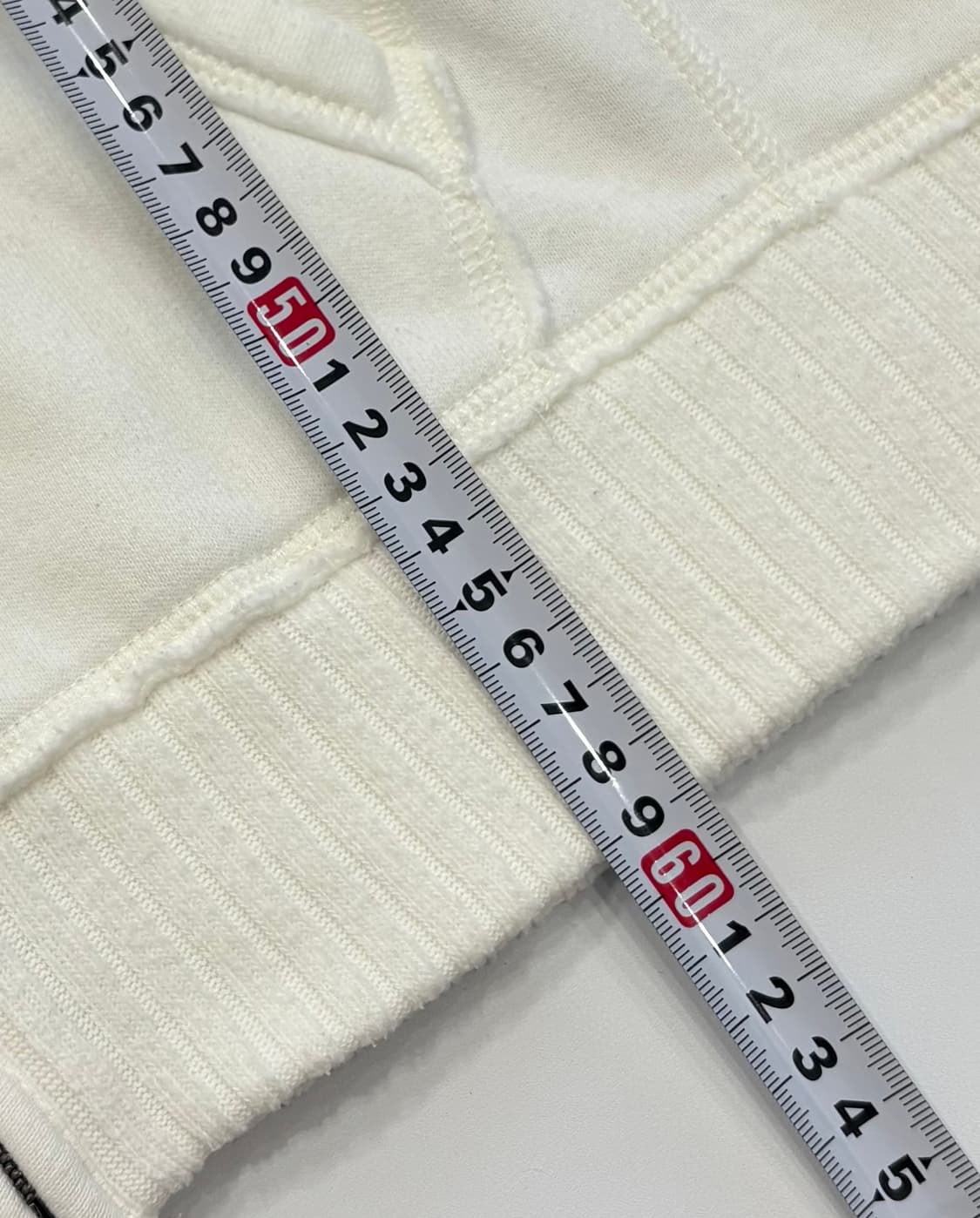 아베크롬비 화이트 후드 집업 상품이미지6