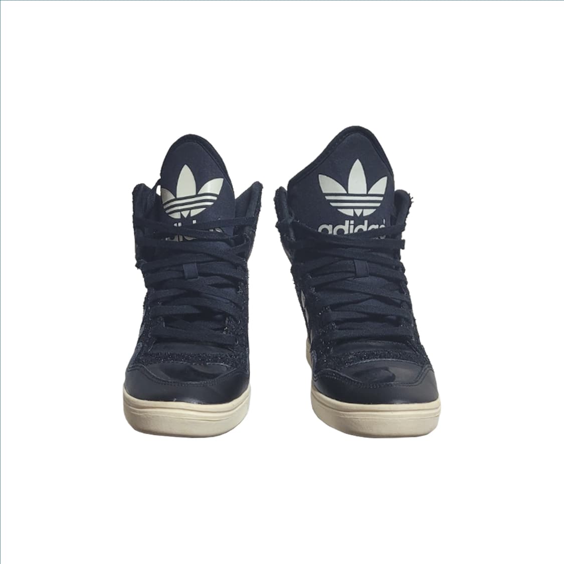 아디다스 하이탑 웨지힐 블랙 225 상품이미지6