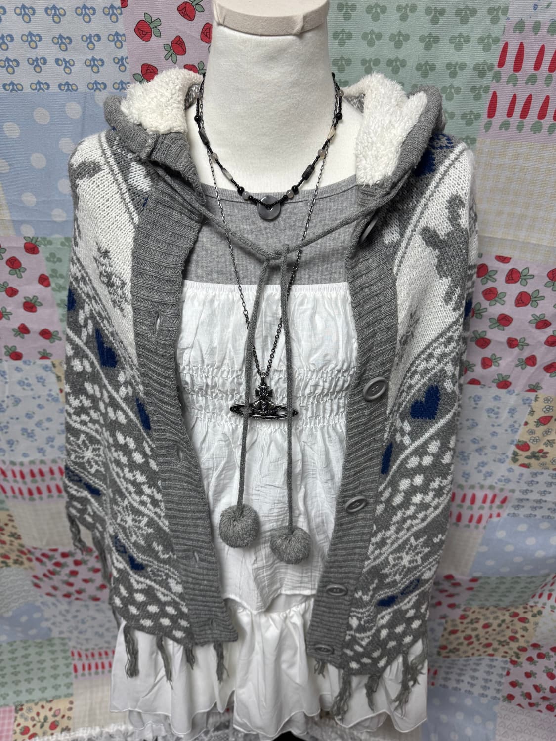 모리걸 토끼 케이프 세트 상품이미지3