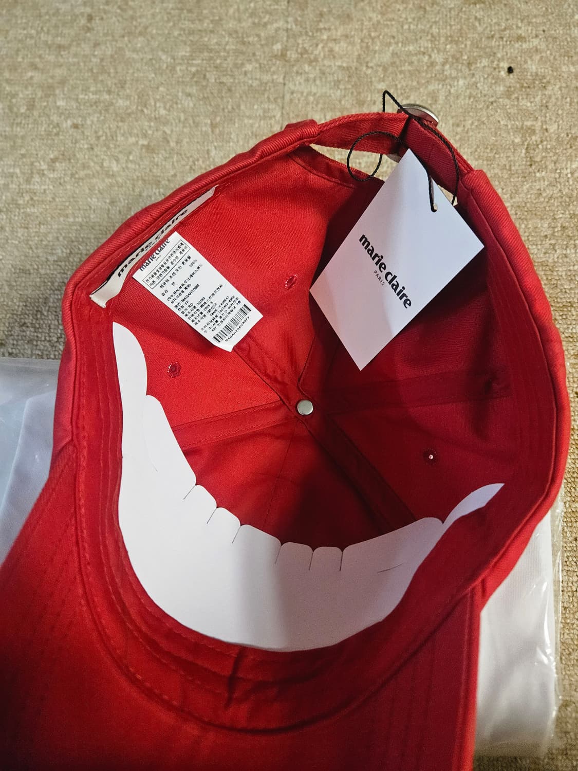 마리끌레르 링거티. 볼캡. 키링 일괄 상품이미지6